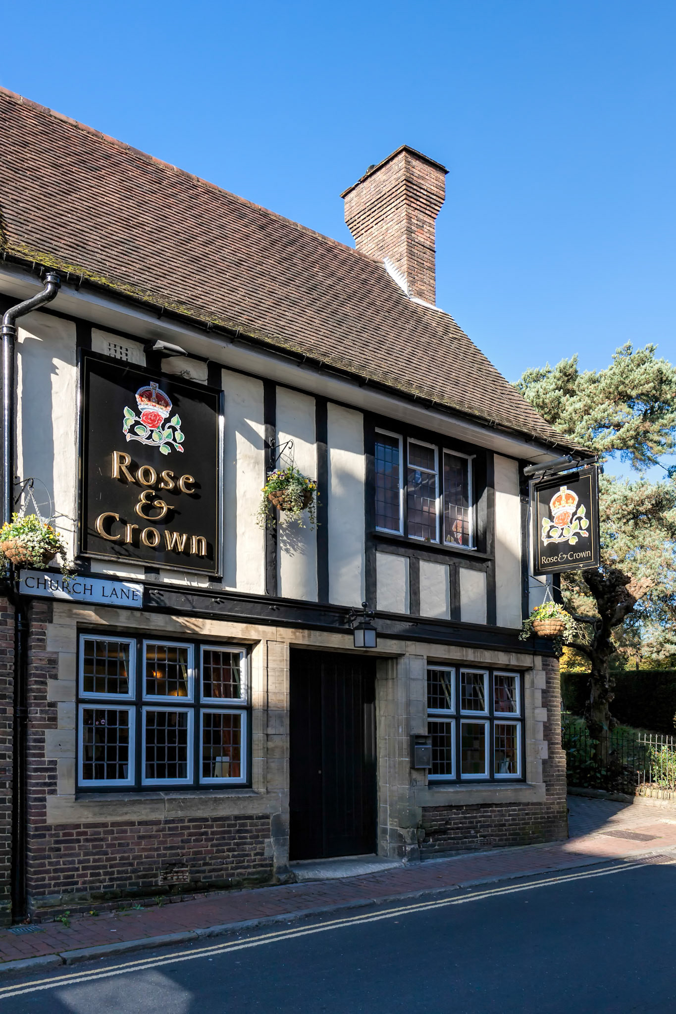 Rose and Crown Public House in East Grinstead