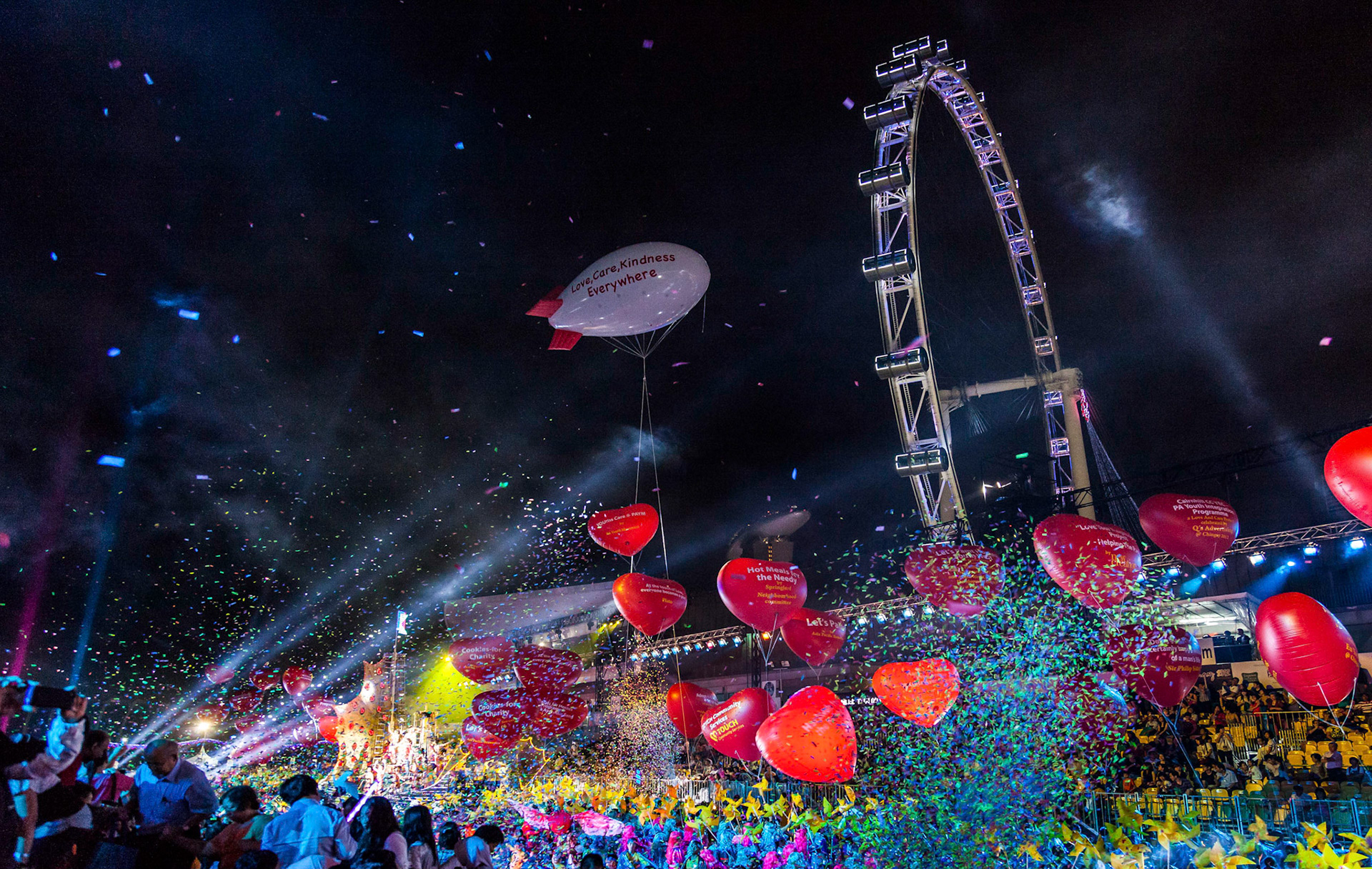 Chingay Festival 2012 in Singapore