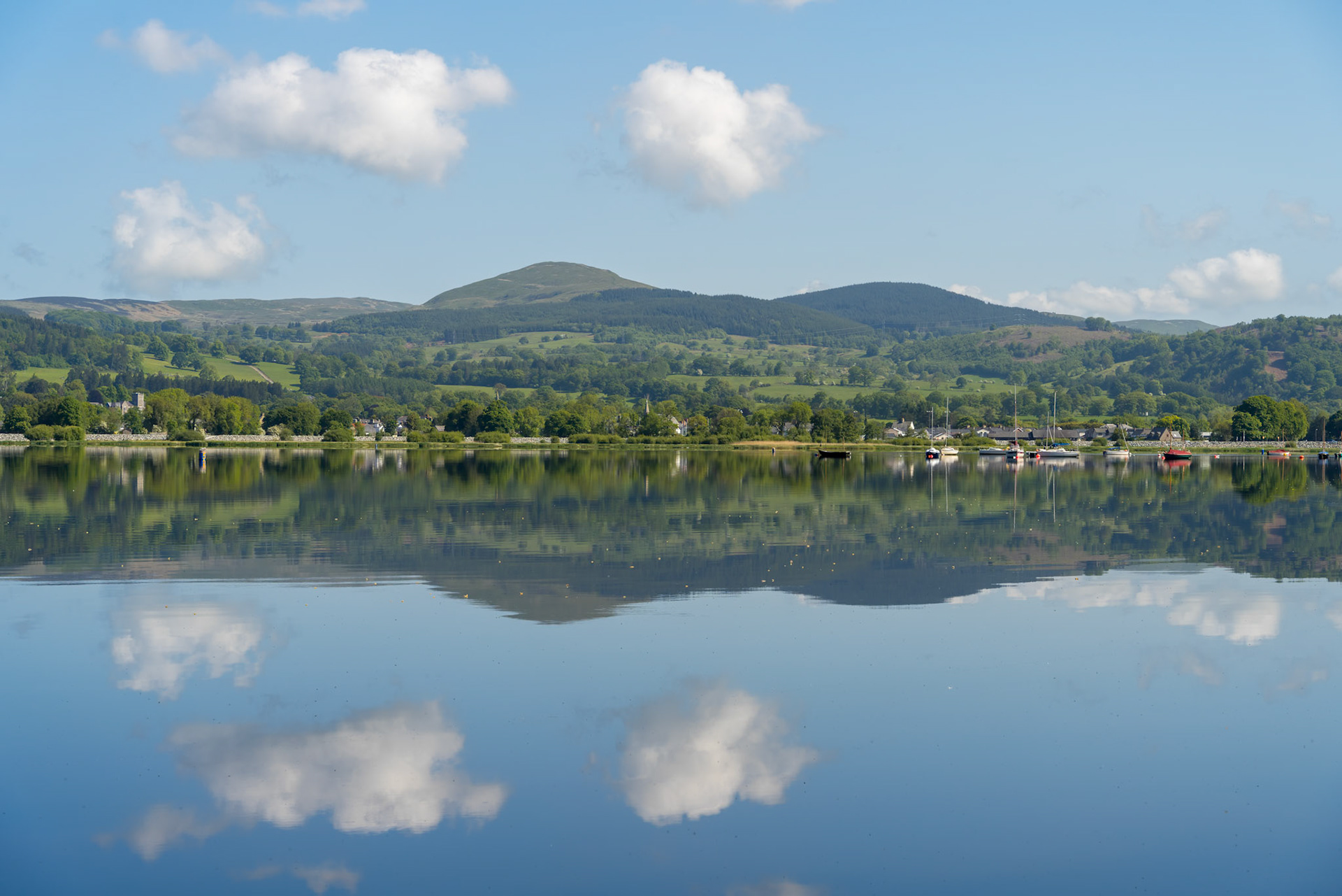 View of Bala Lake in Gwynedd, Wales