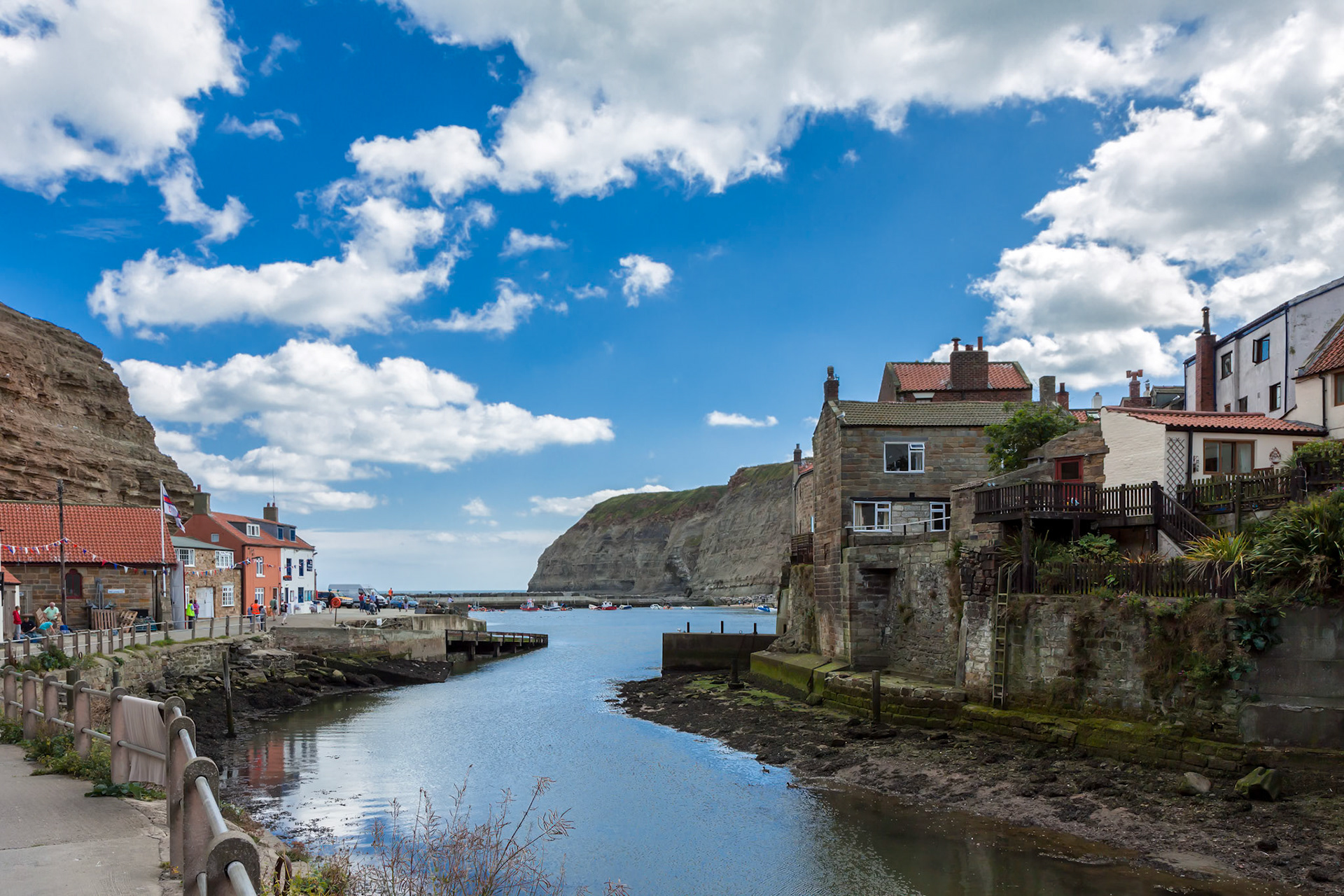 View of Staithes