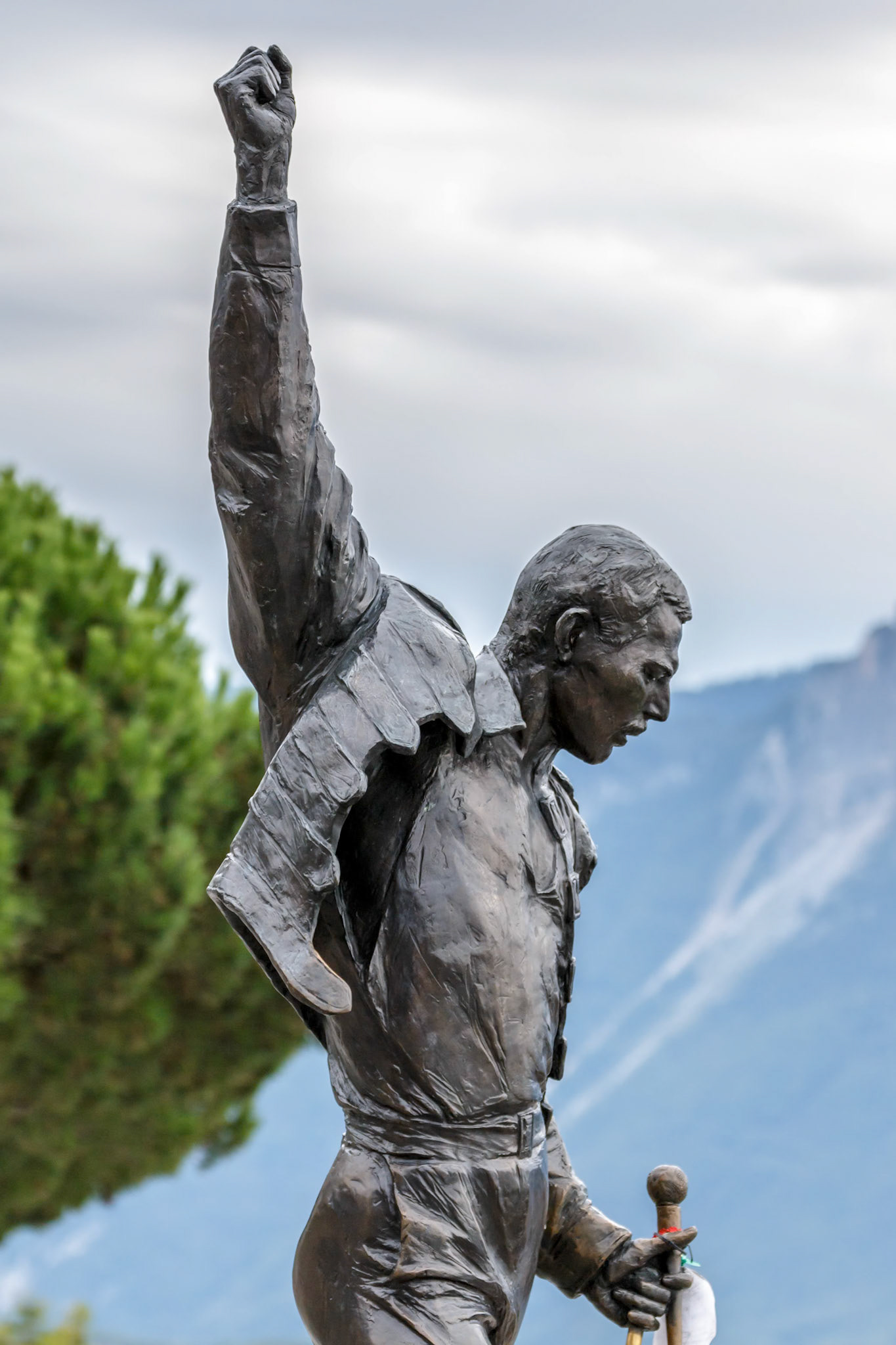 Statue of Freddie Mercury in Montreux
