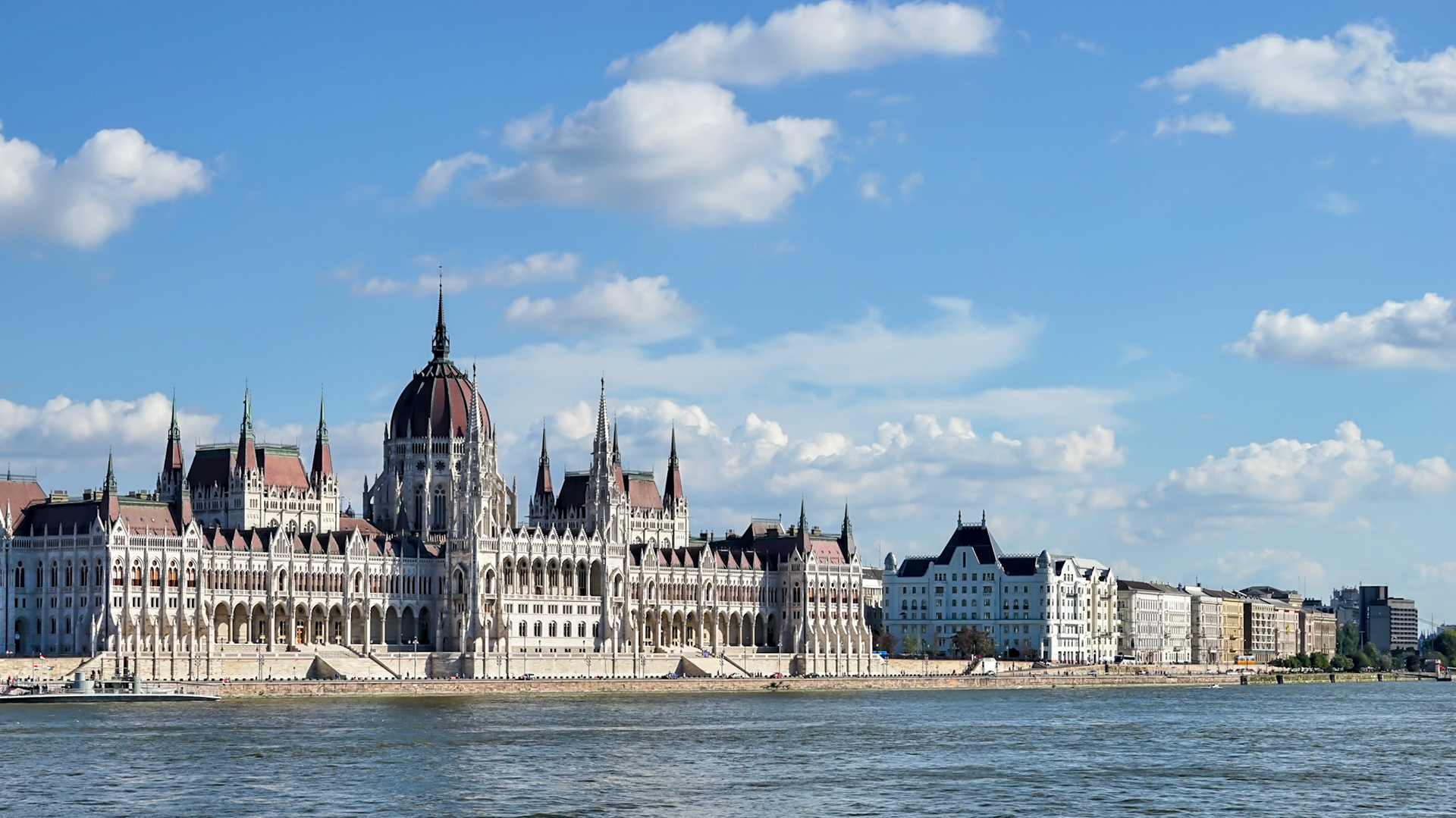 Hungarian Parliament Building in Budapest