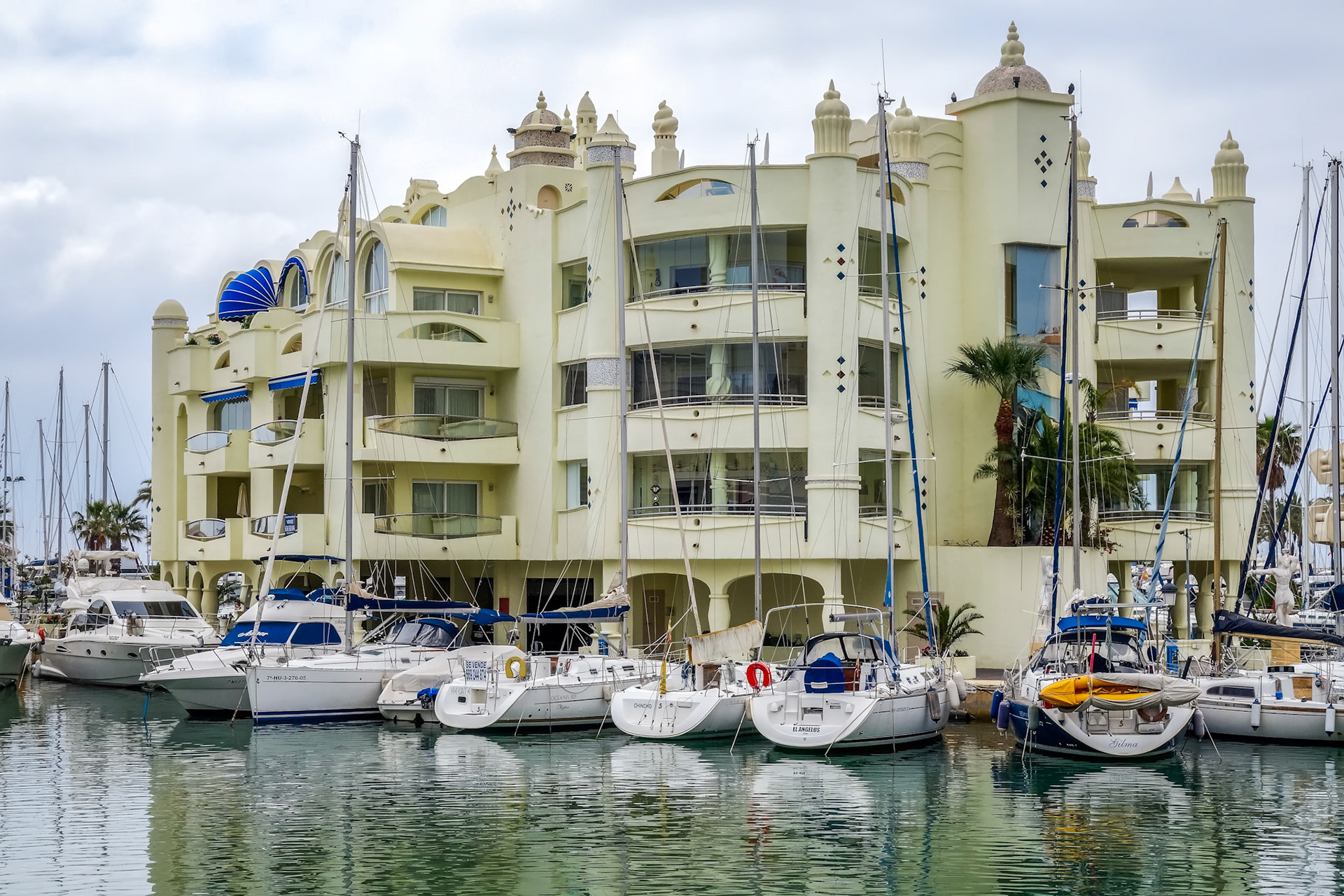 View of the Marina at Benalmadena