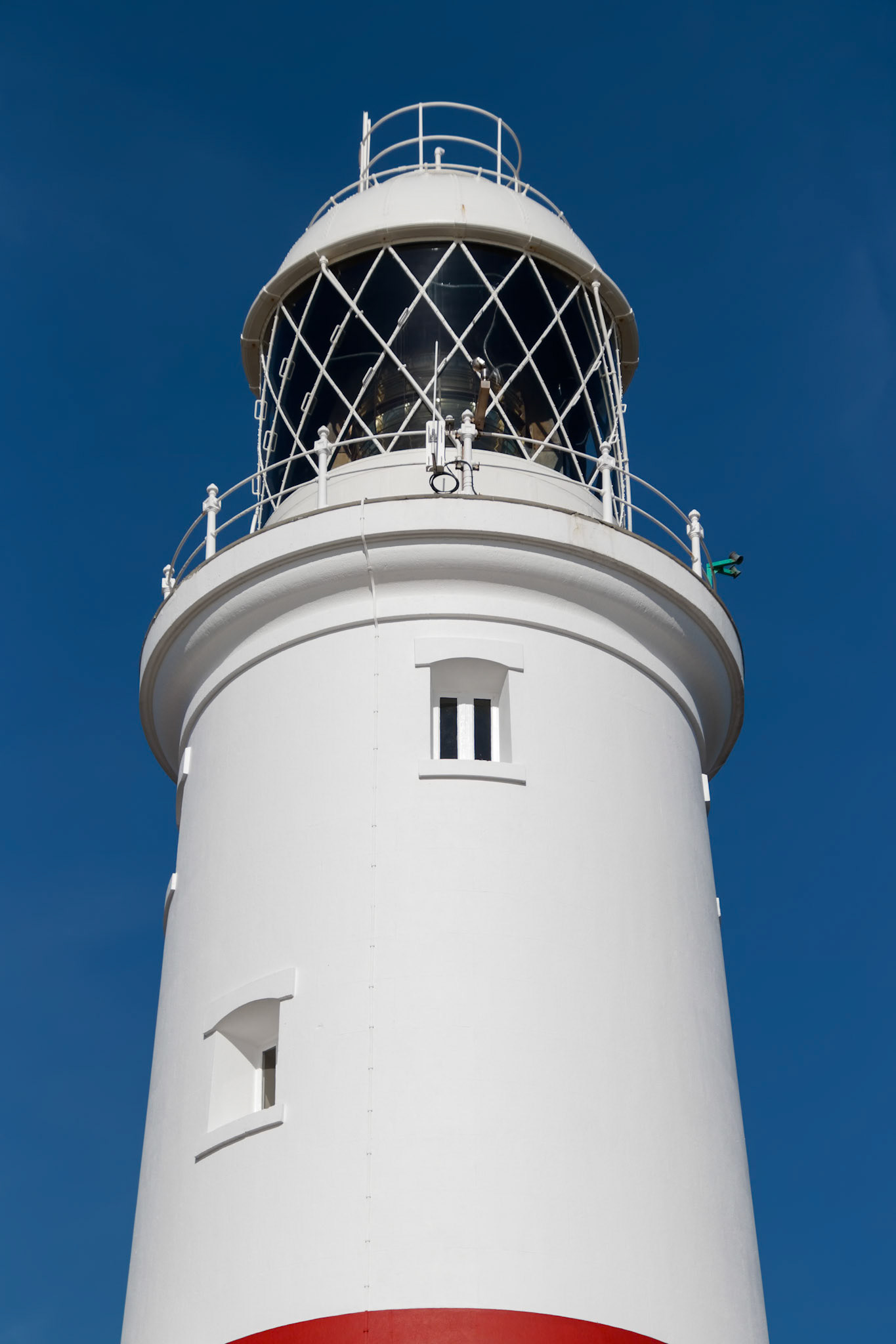 PORTLAND BILL, DORSET/UK - FEBRUARY 16  : View of Portland Bill Lighthouse on the Isle of Portland in Dorset UK on February 16, 2018
