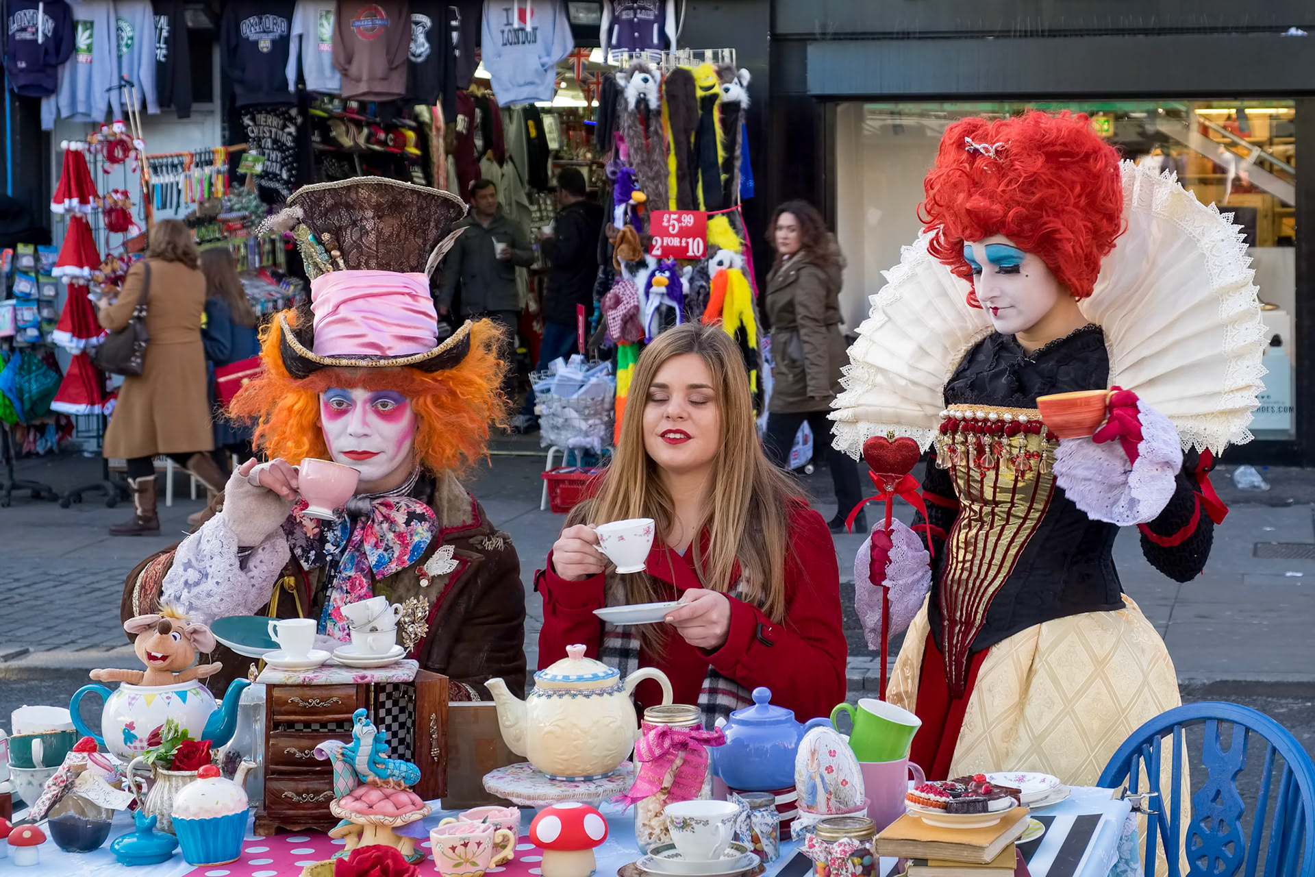 Mad Hatter's Tea Party at Camden Lock