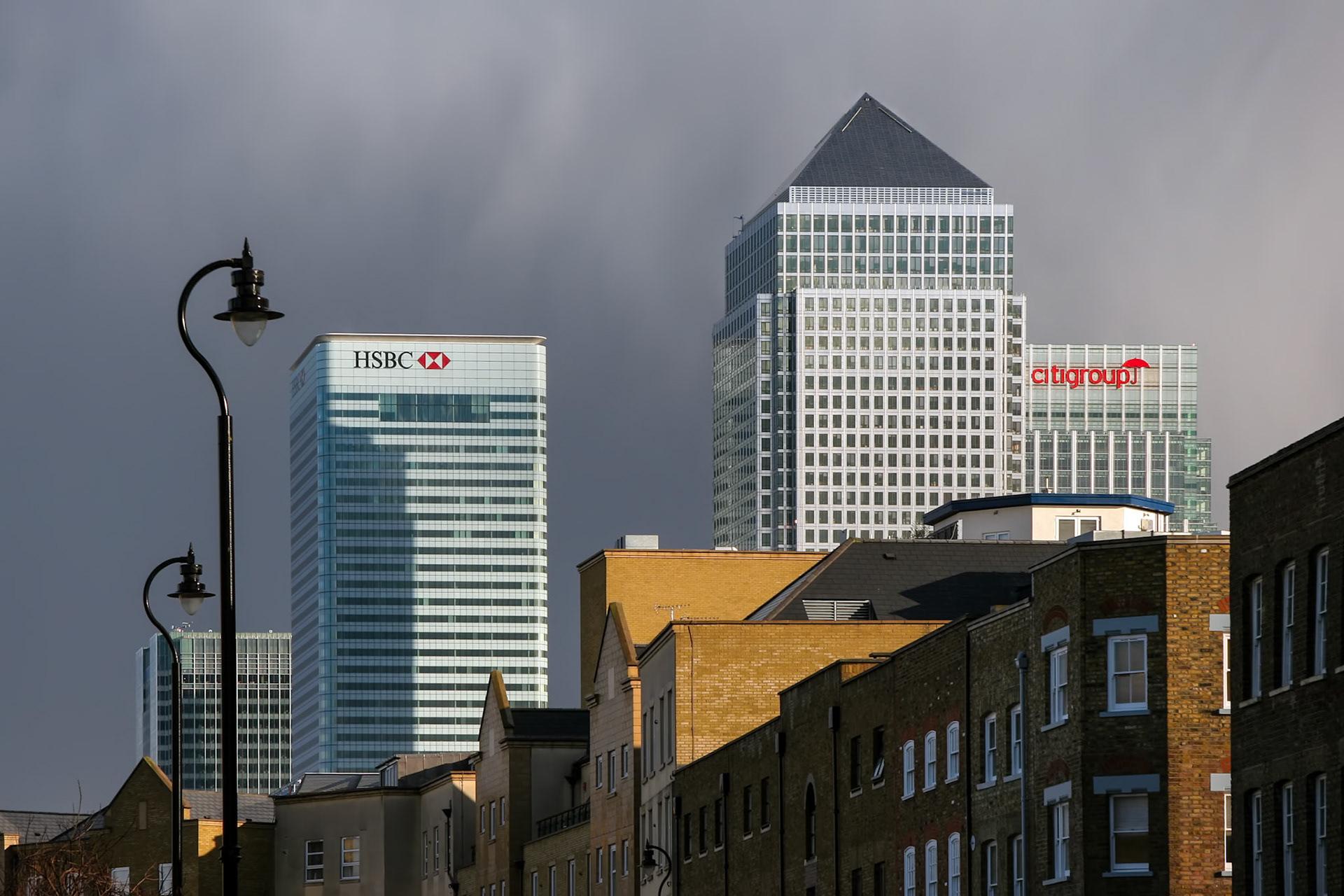 Canary Wharf and Other Buildings in Docklands