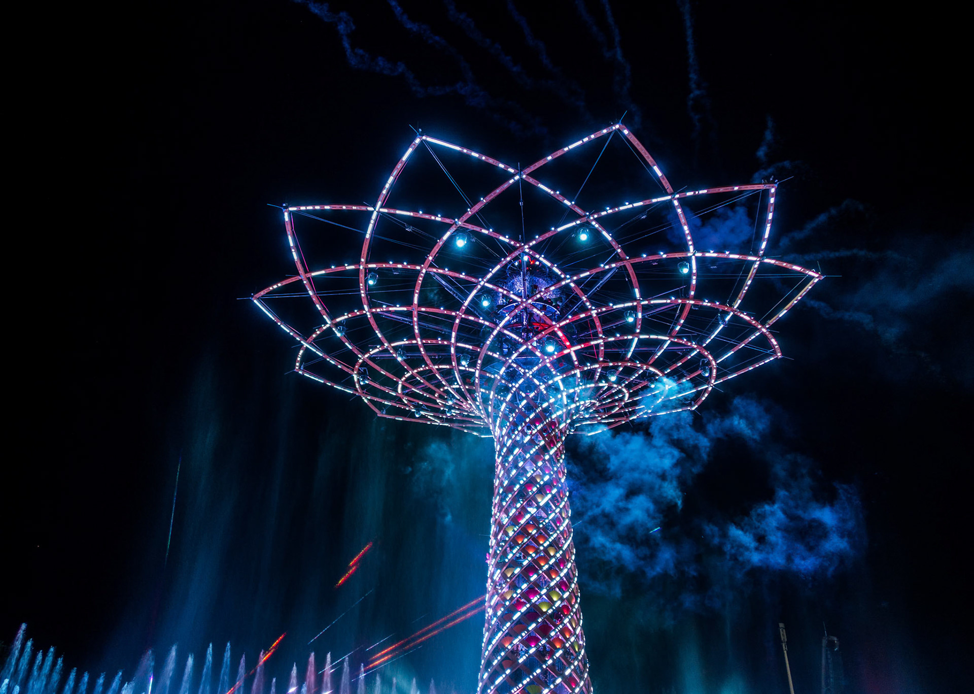 Tree of Life at Expo in Milan Italy