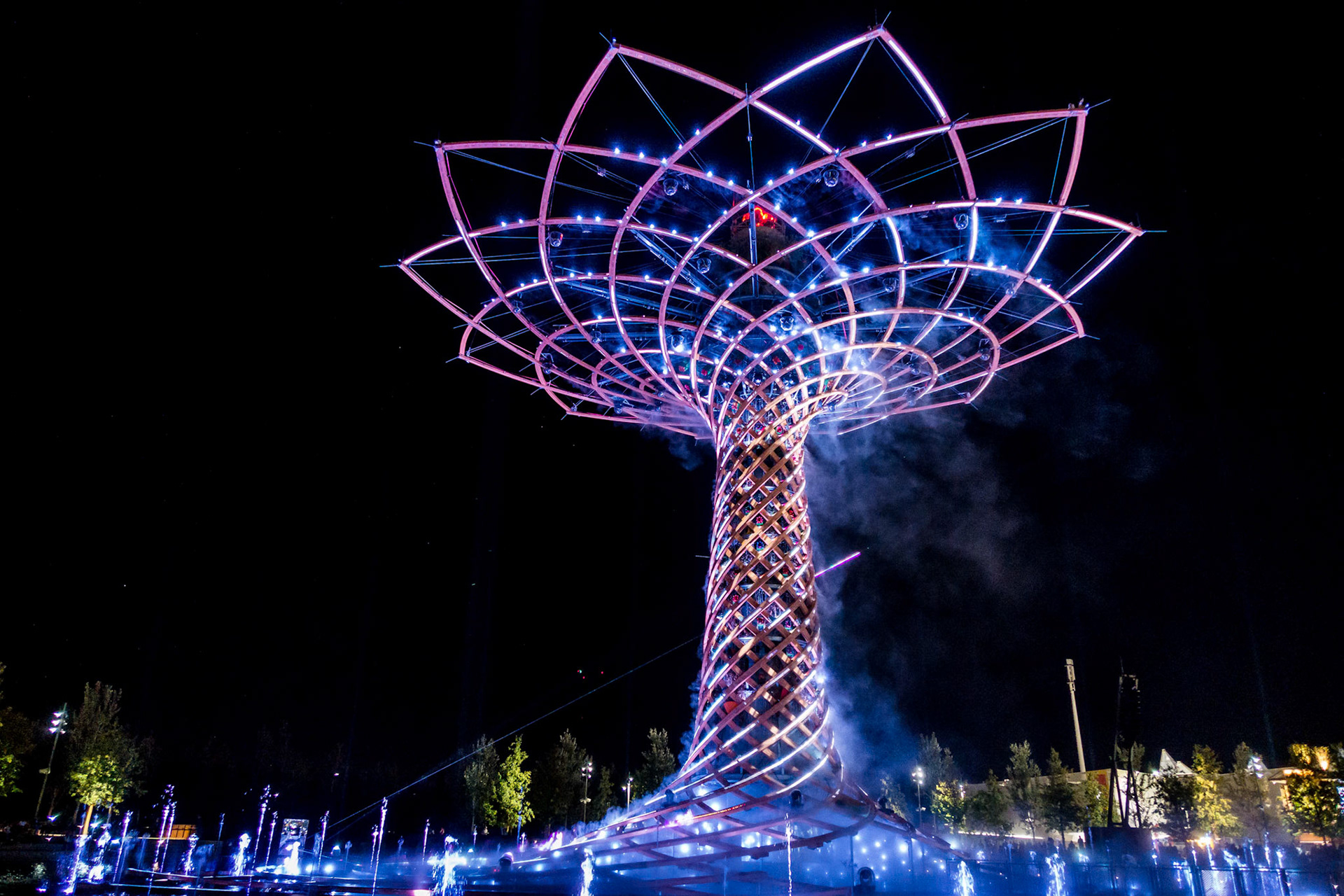 Tree of Life at Expo in Milan Italy