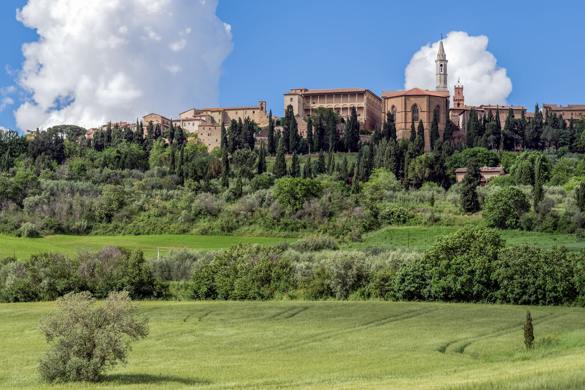 View of Pienza
