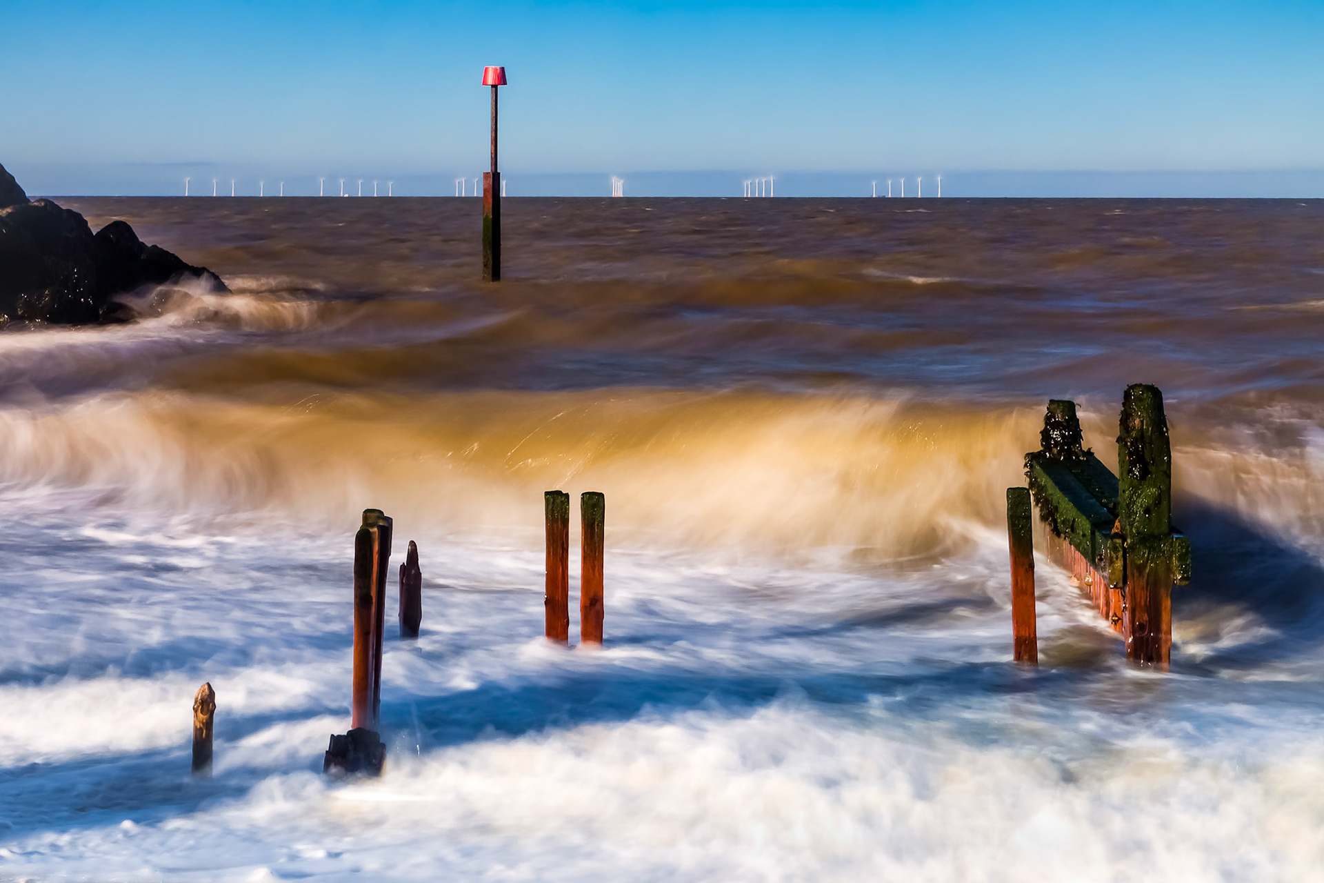 Reculver Sea Defences Have Seen Better Days
