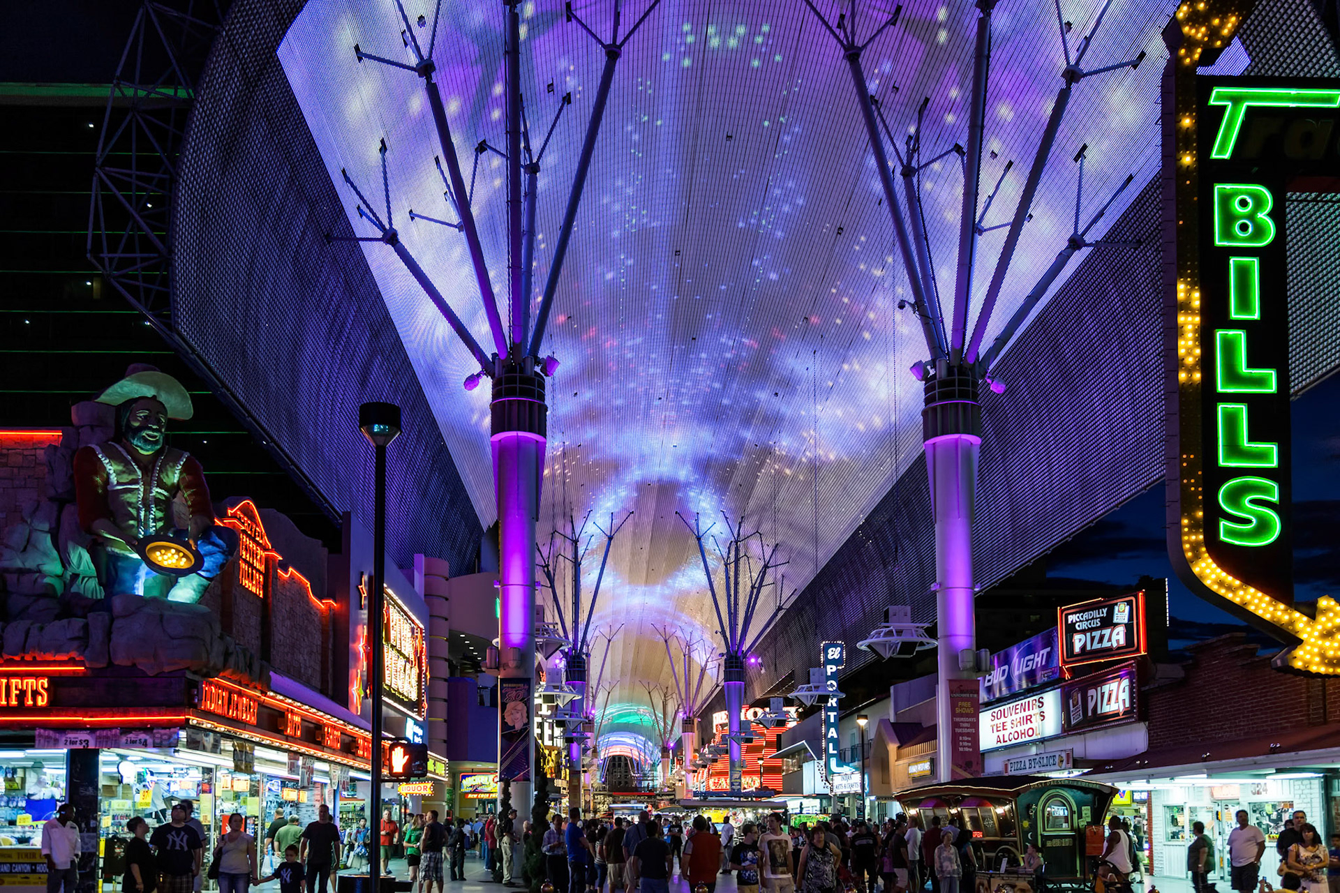Fremont Light Experience in Las Vegas