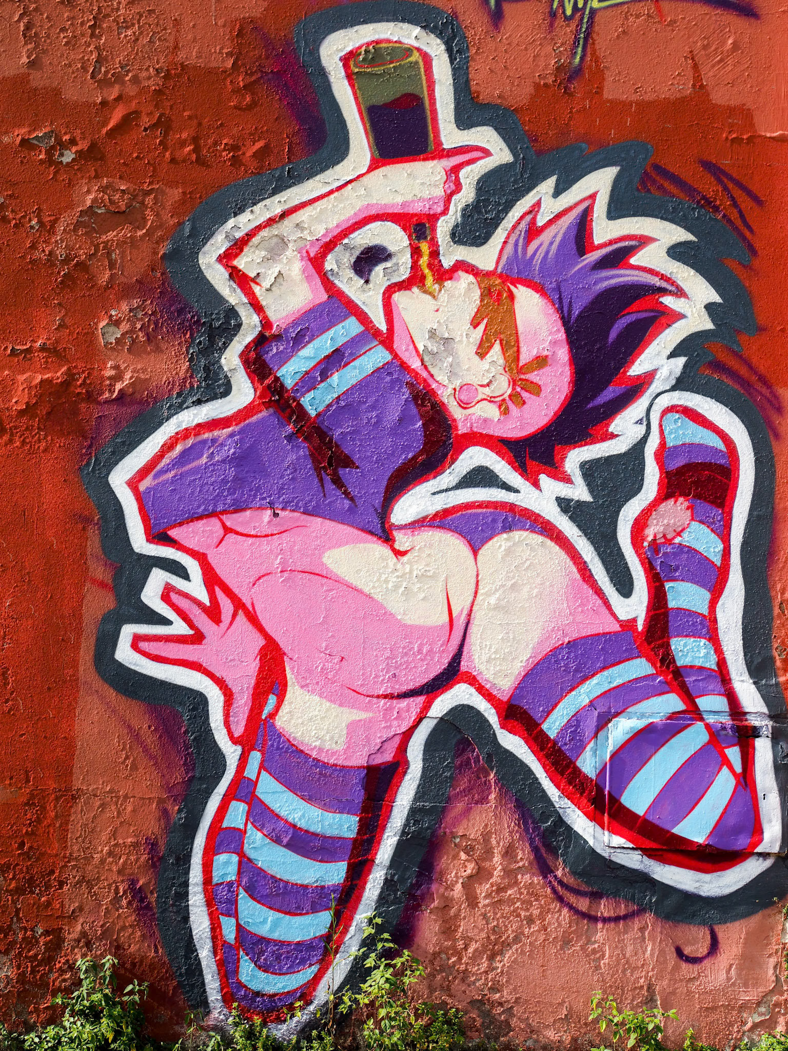 Graffiti on a Wall in Bordeaux