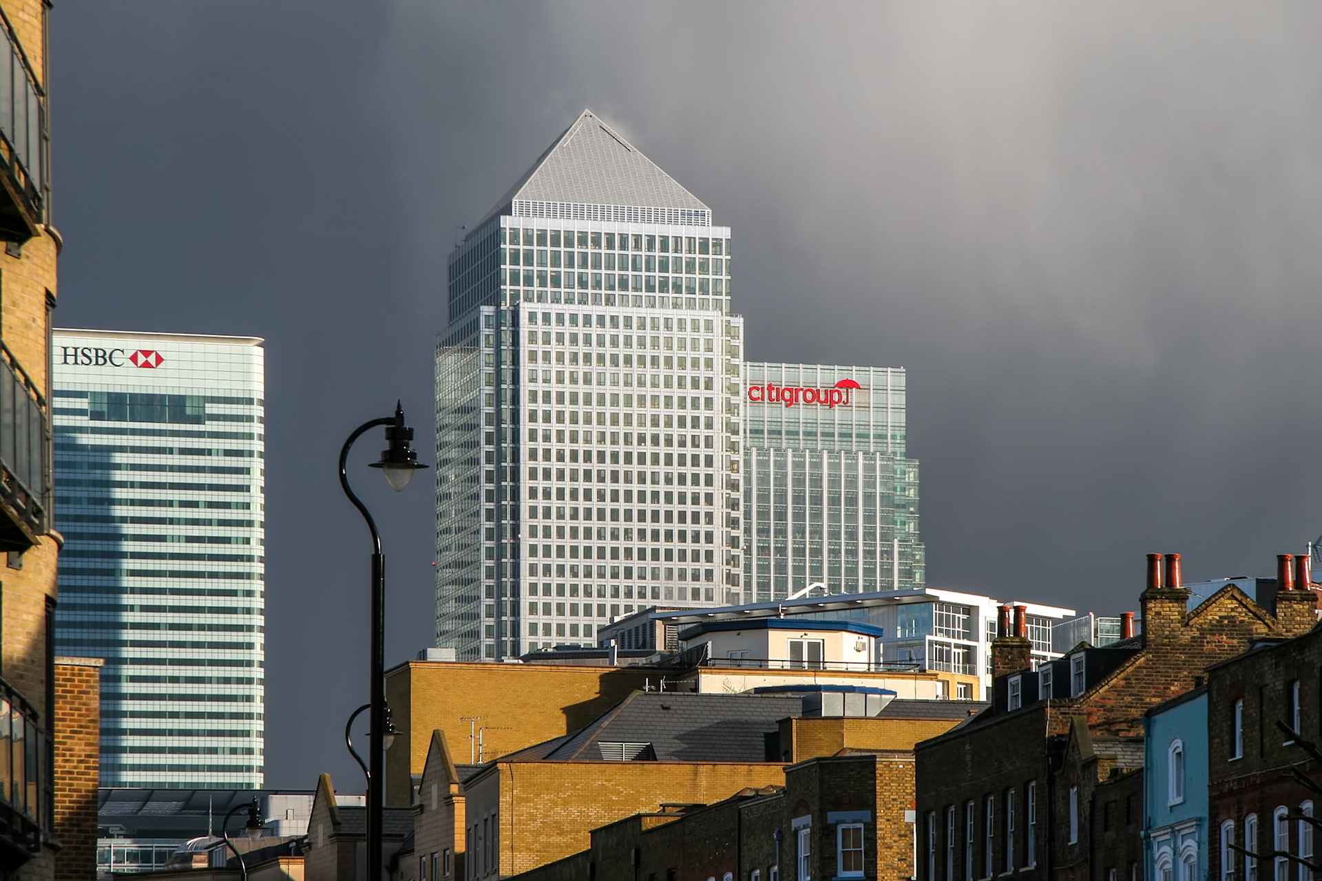 Canary Wharf and Other Buildings in Docklands