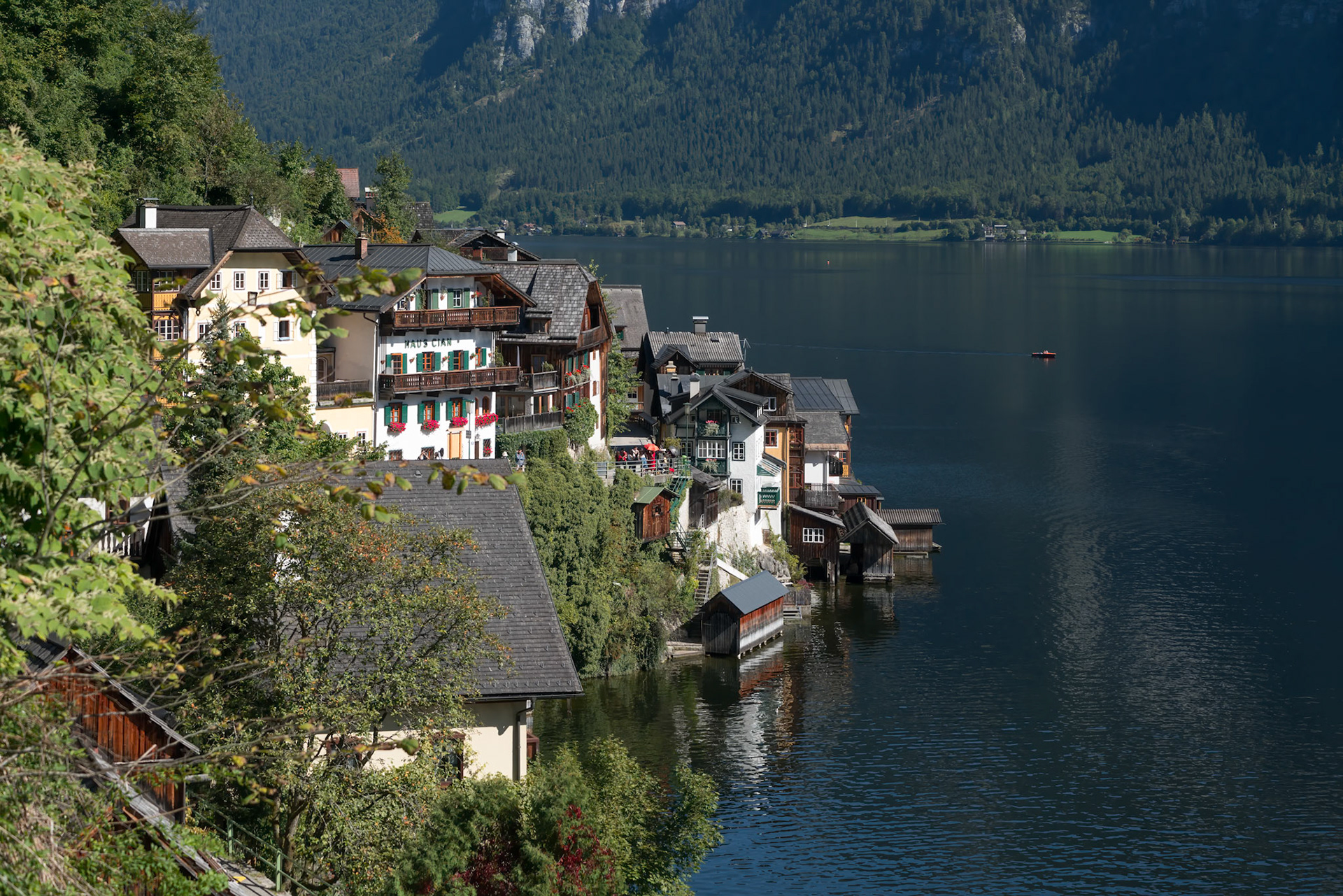 View of Hallstatt from the Maria Hilf Pilgrimage Church