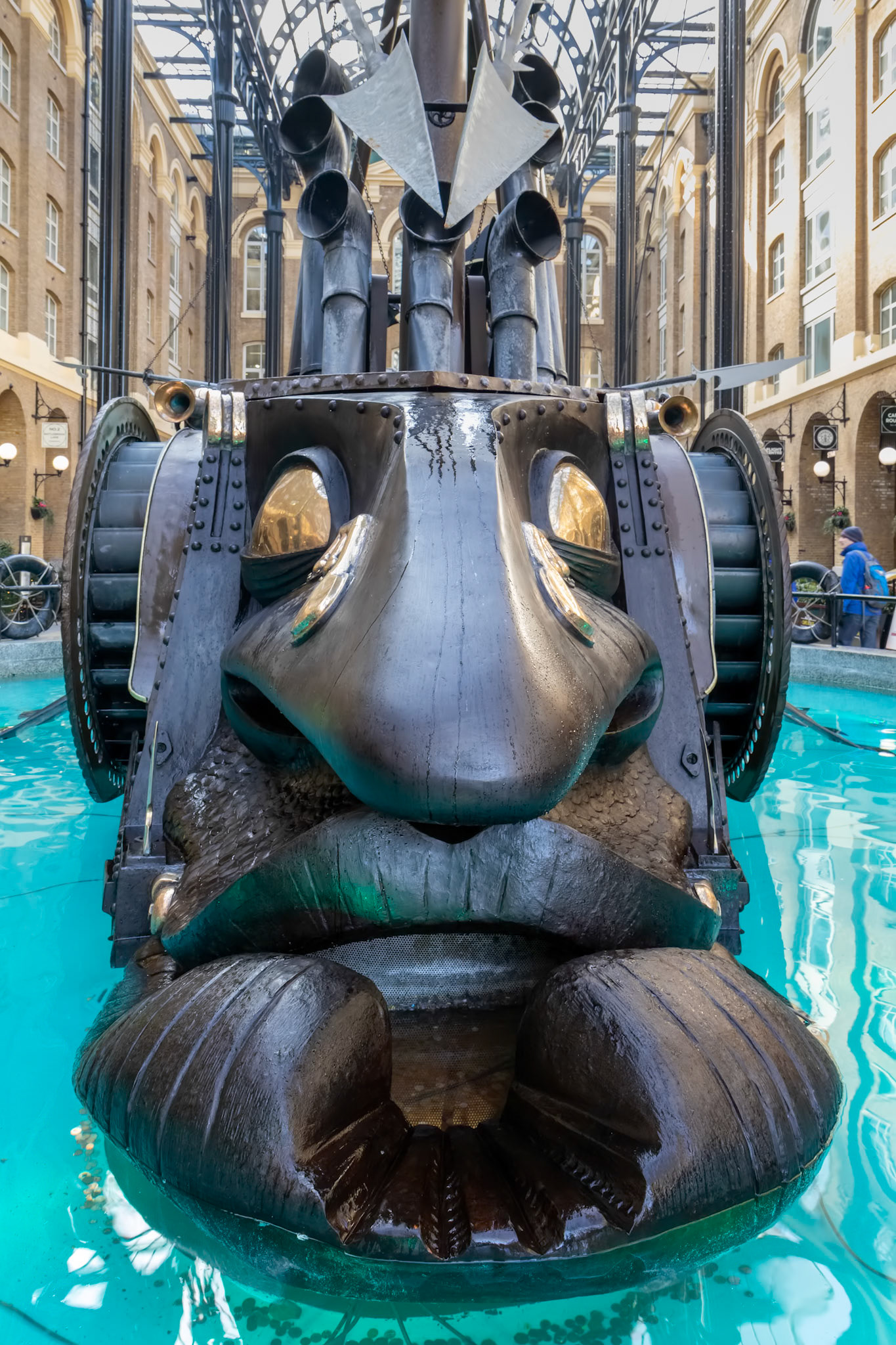 The Navigators by Sculptor David Kemp at Hays Galleria in London