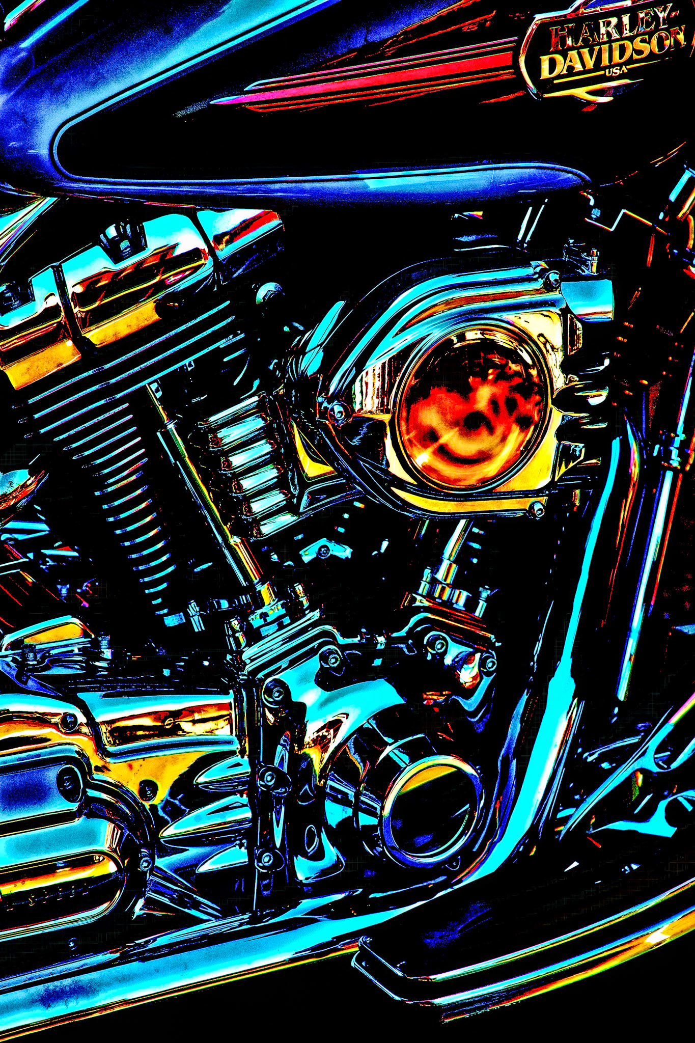 Harley Davidson Engine