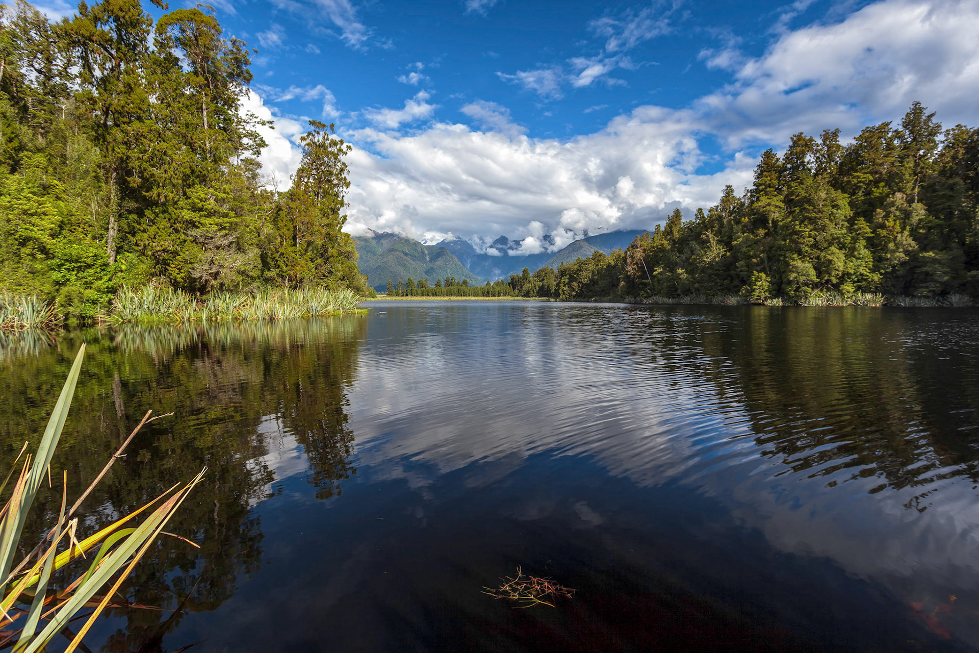 Scenic View of Lake Matheson