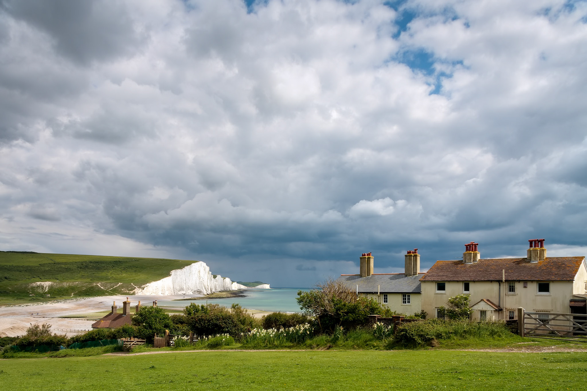 Storm Brewing over the Seven Sisters