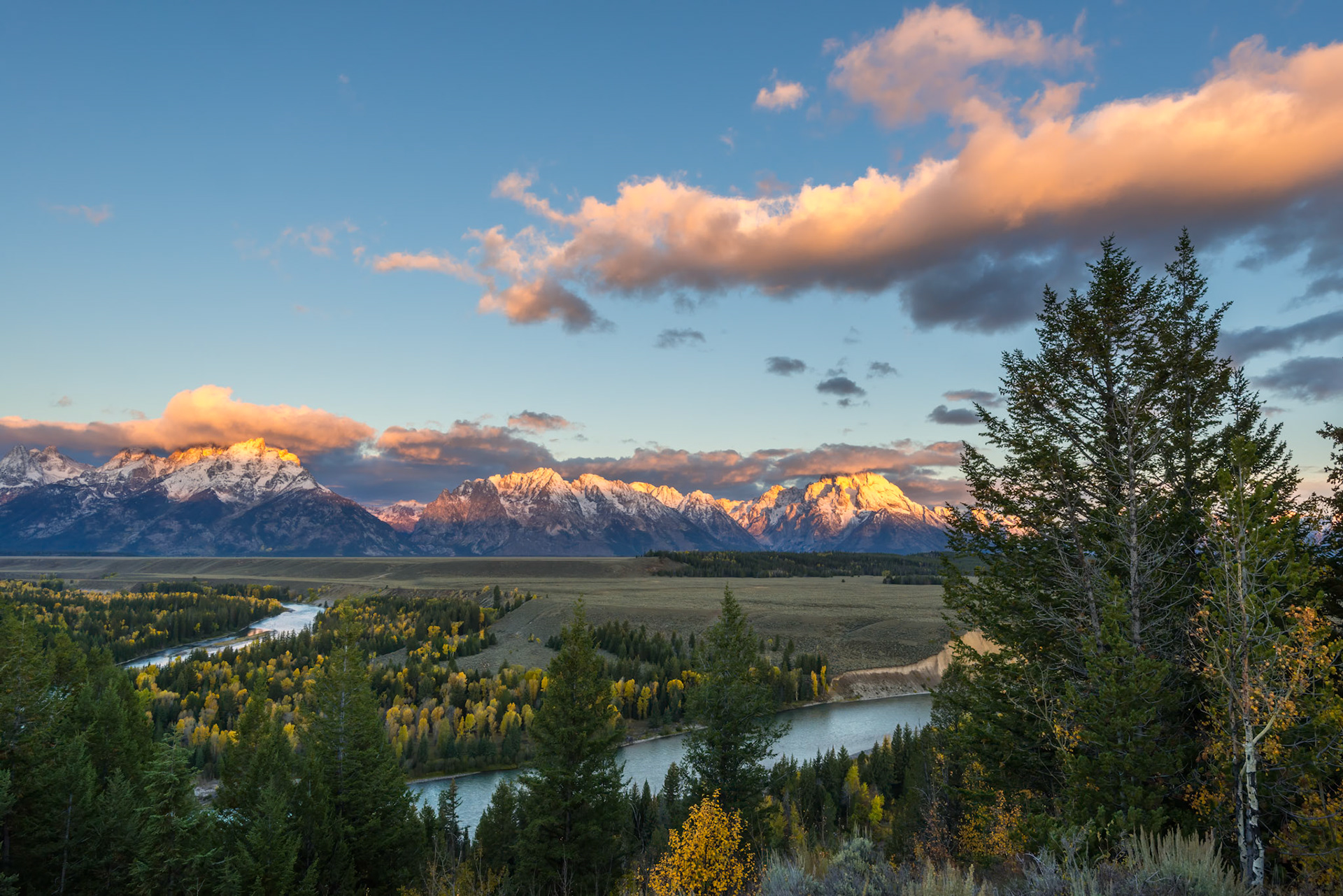 Snake River Overlook in Wyoming