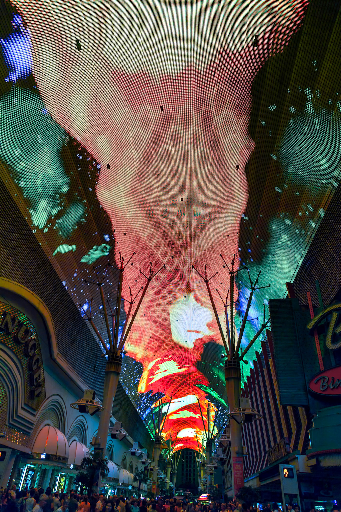 The Fremont Light Experience in Las Vegas