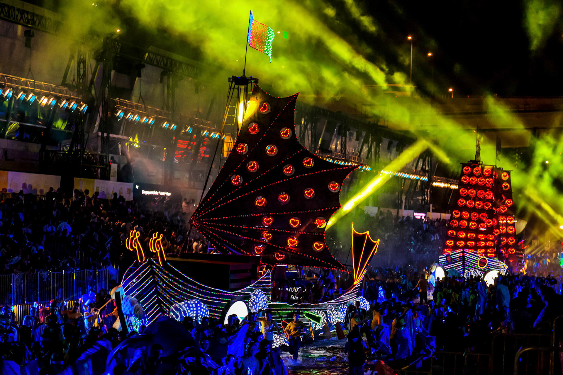 Chingay Festival 2012 in Singapore