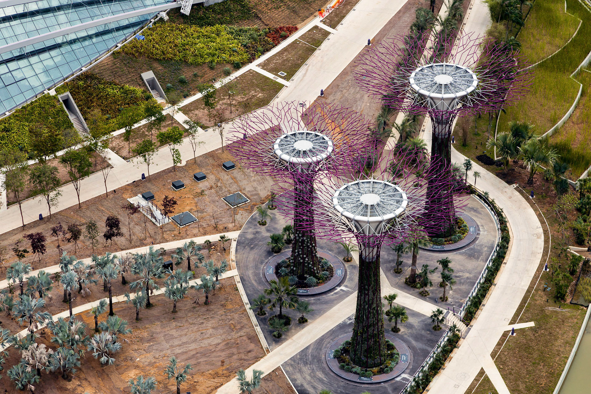 New Botanical Gardens under Construction in Singapore