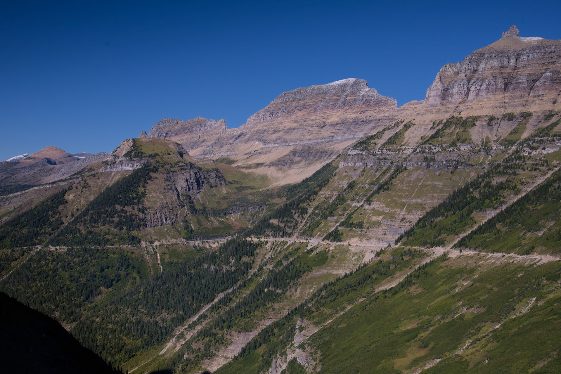 Scenic View of Glacier National Park