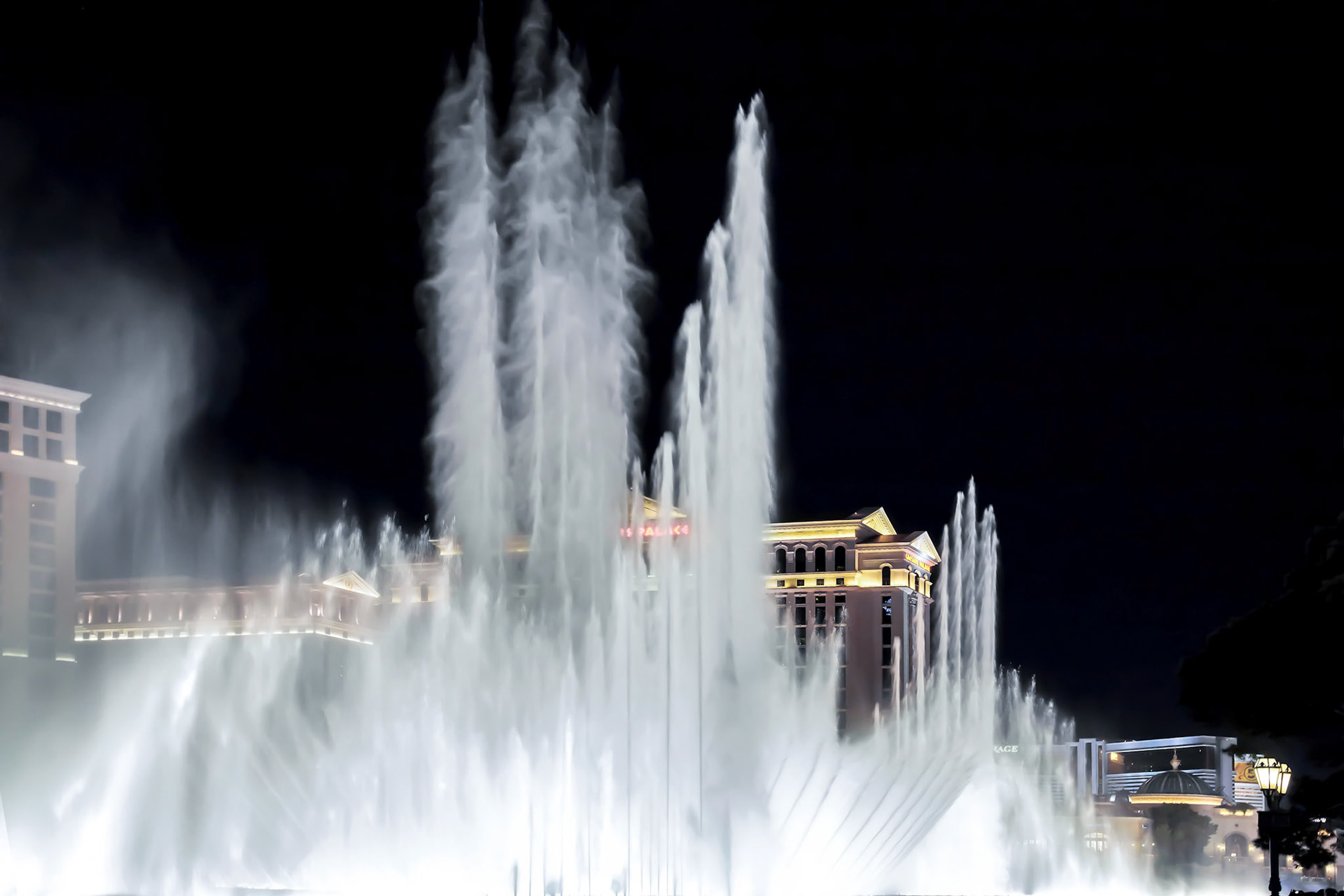 Caesar's Palace and Bellagio Hotels