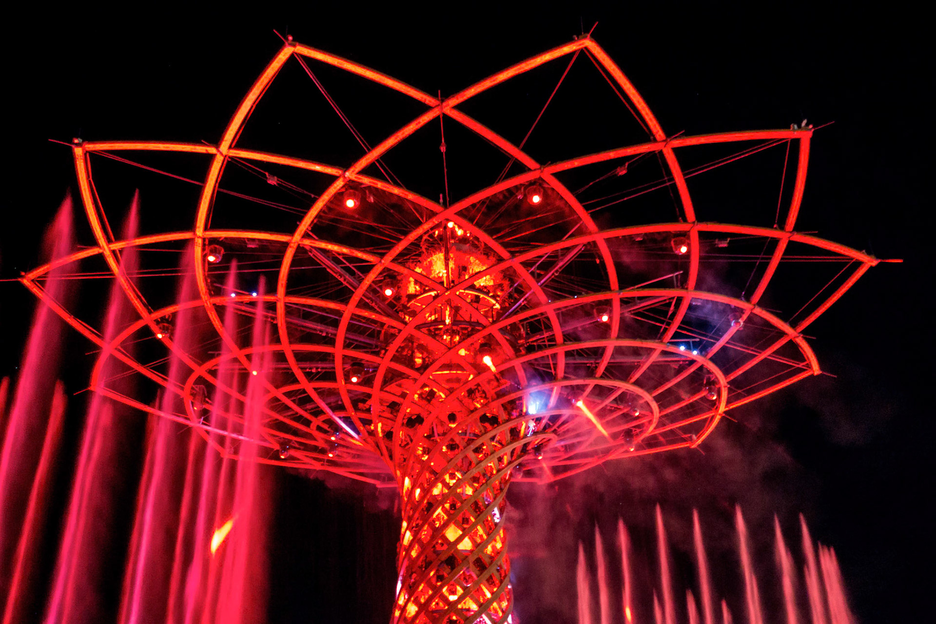 Tree of Life at Expo in Milan Italy