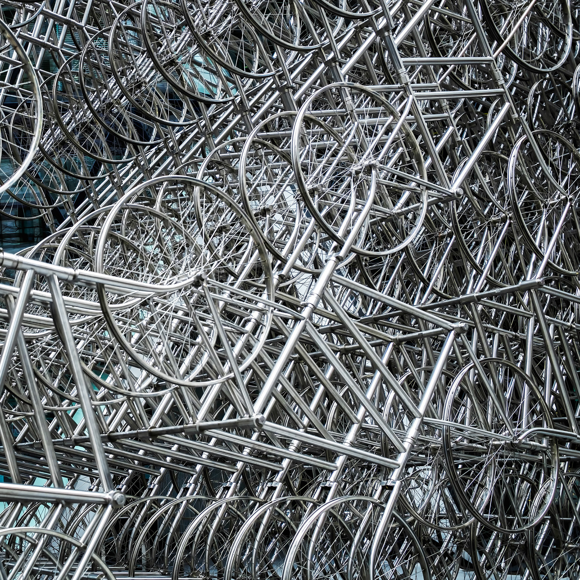 Ai Weiwei's New Forever Sculpture  outside London's Gherkin Building
