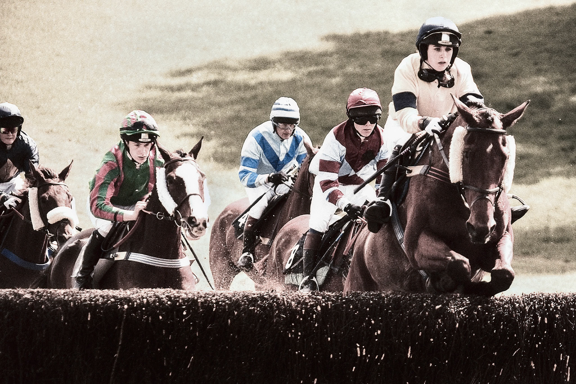 GODSTONE, SURREY/UK - MAY 2 : Point to point racing at Godstone Surrey on May 2, 2009. Unidentified people