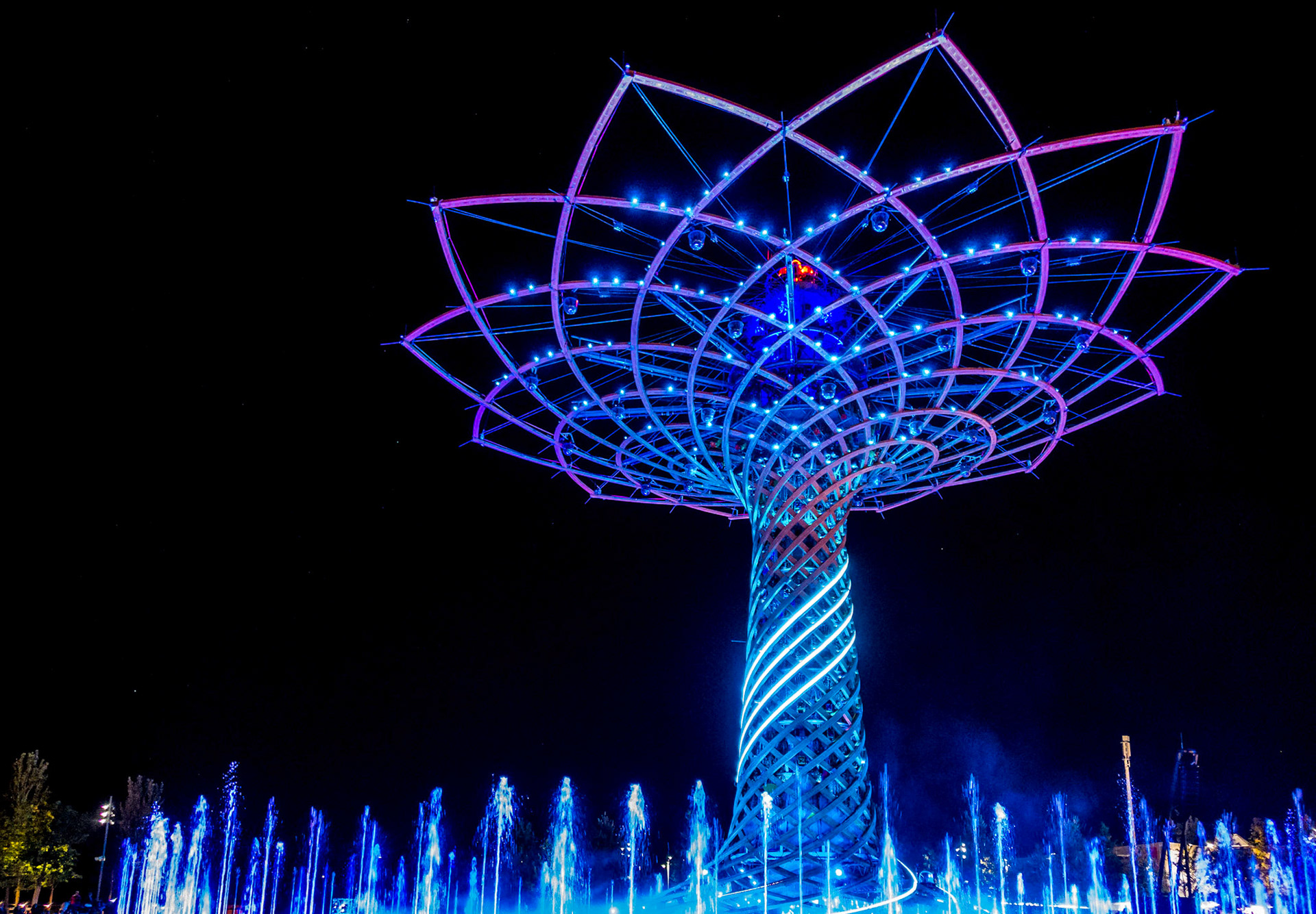 Tree of Life at Expo in Milan Italy