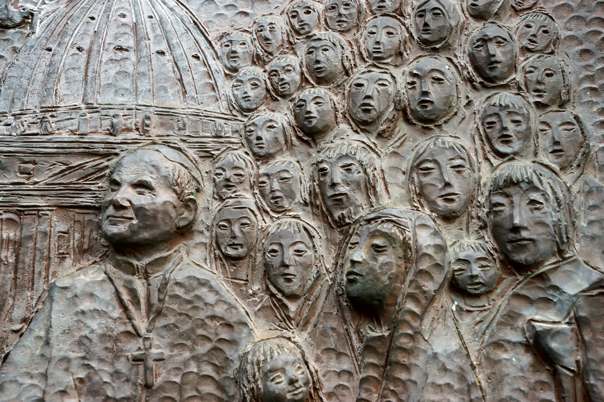 Door Panel Detail Church of San Vigilio in Bergamo