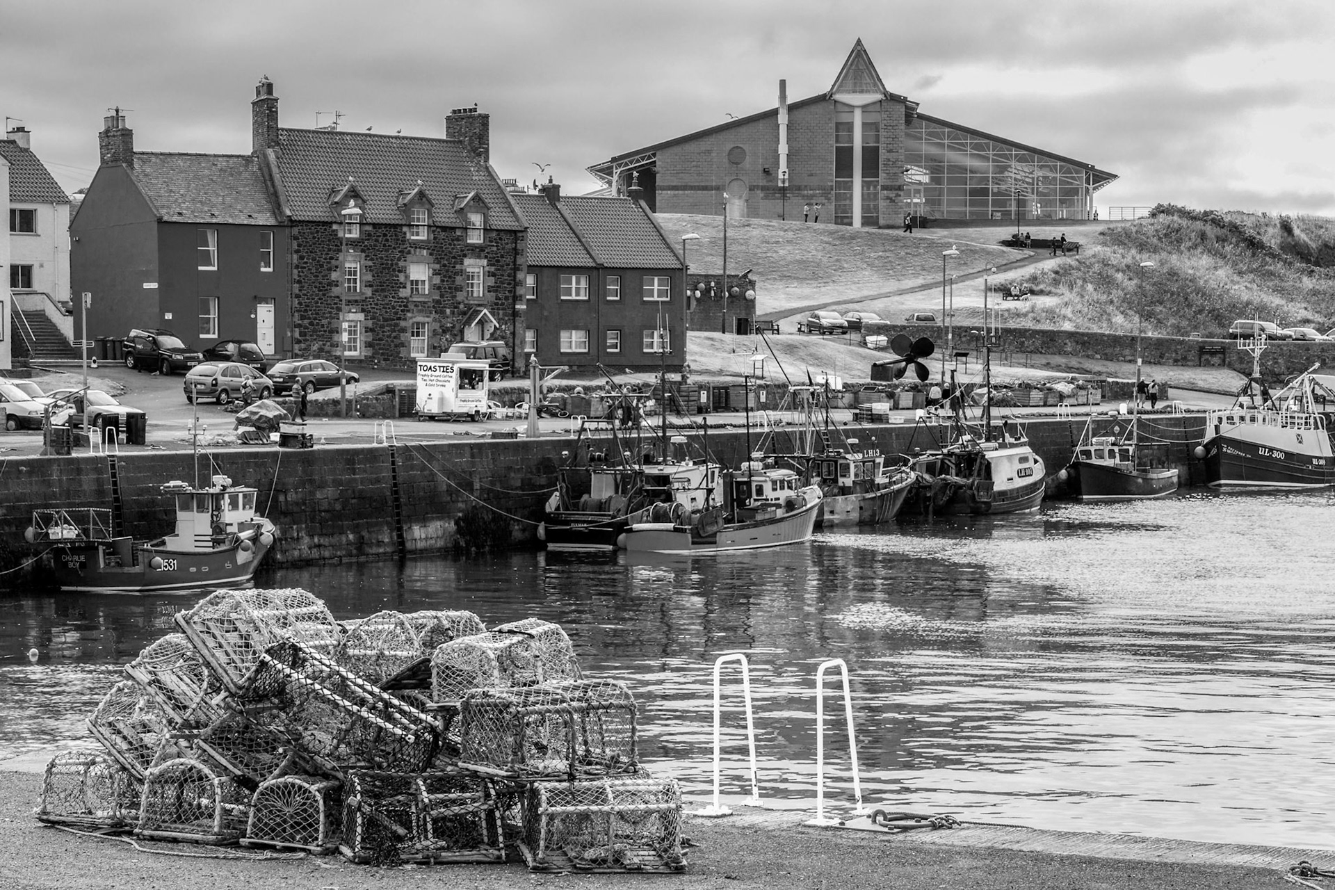 View of Dunbar Harbour