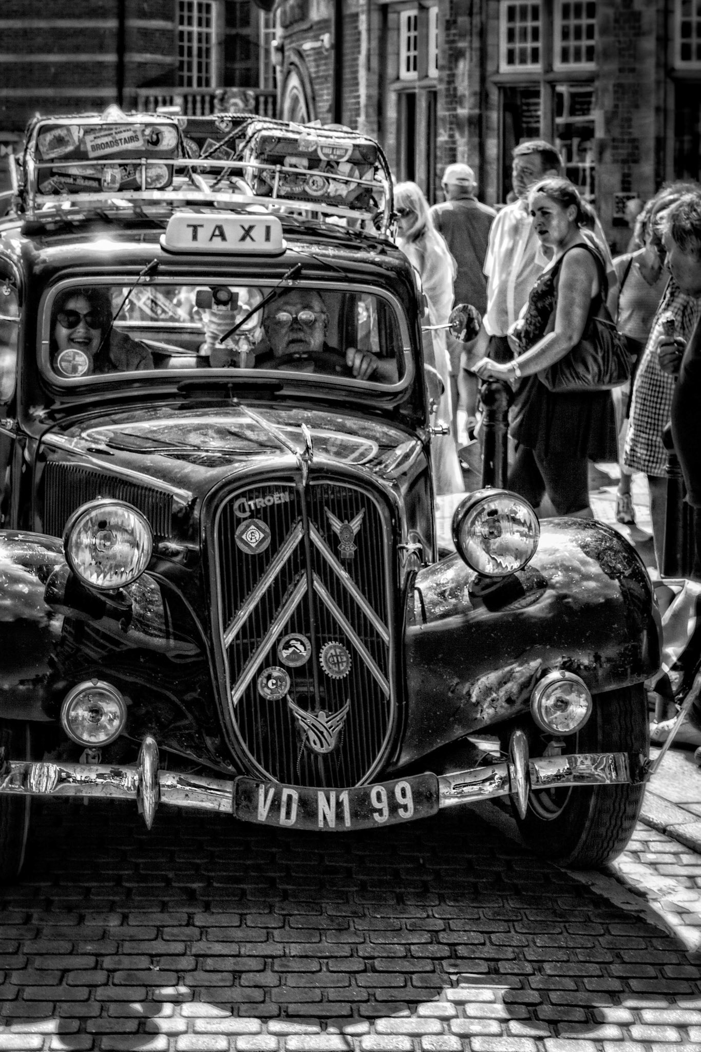 Old Citroen Taxi Operating in Whitby