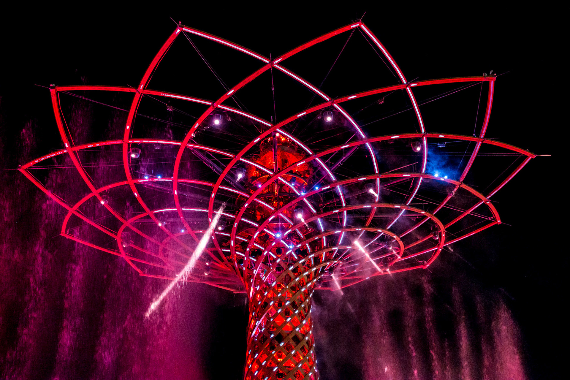 Tree of Life at Expo in Milan Italy