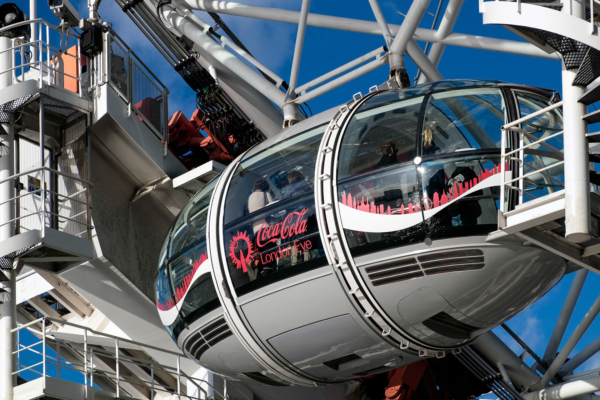 View of the London Eye