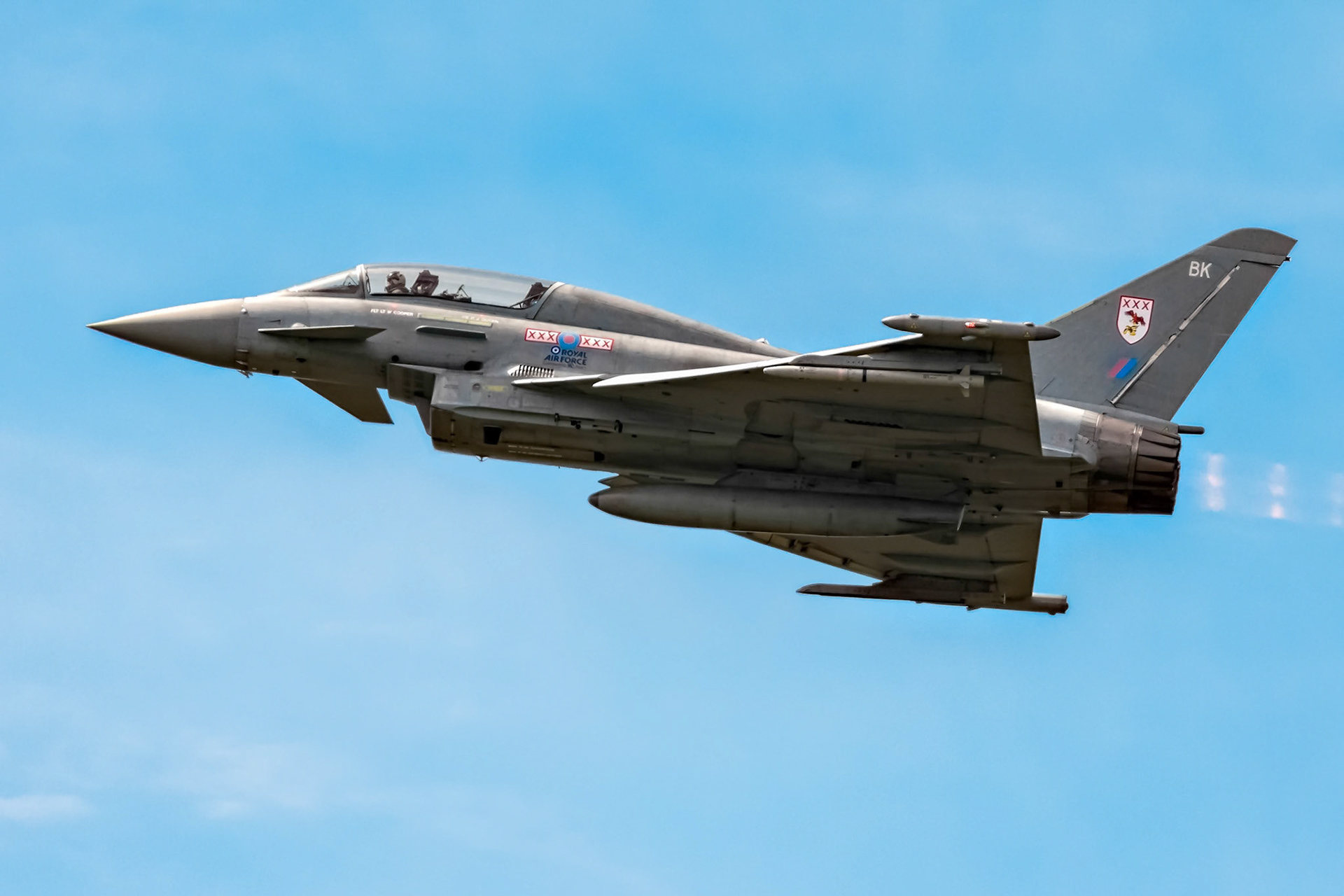 Eurofighter Typhoon Aerial Display at Biggin Hill Airshow