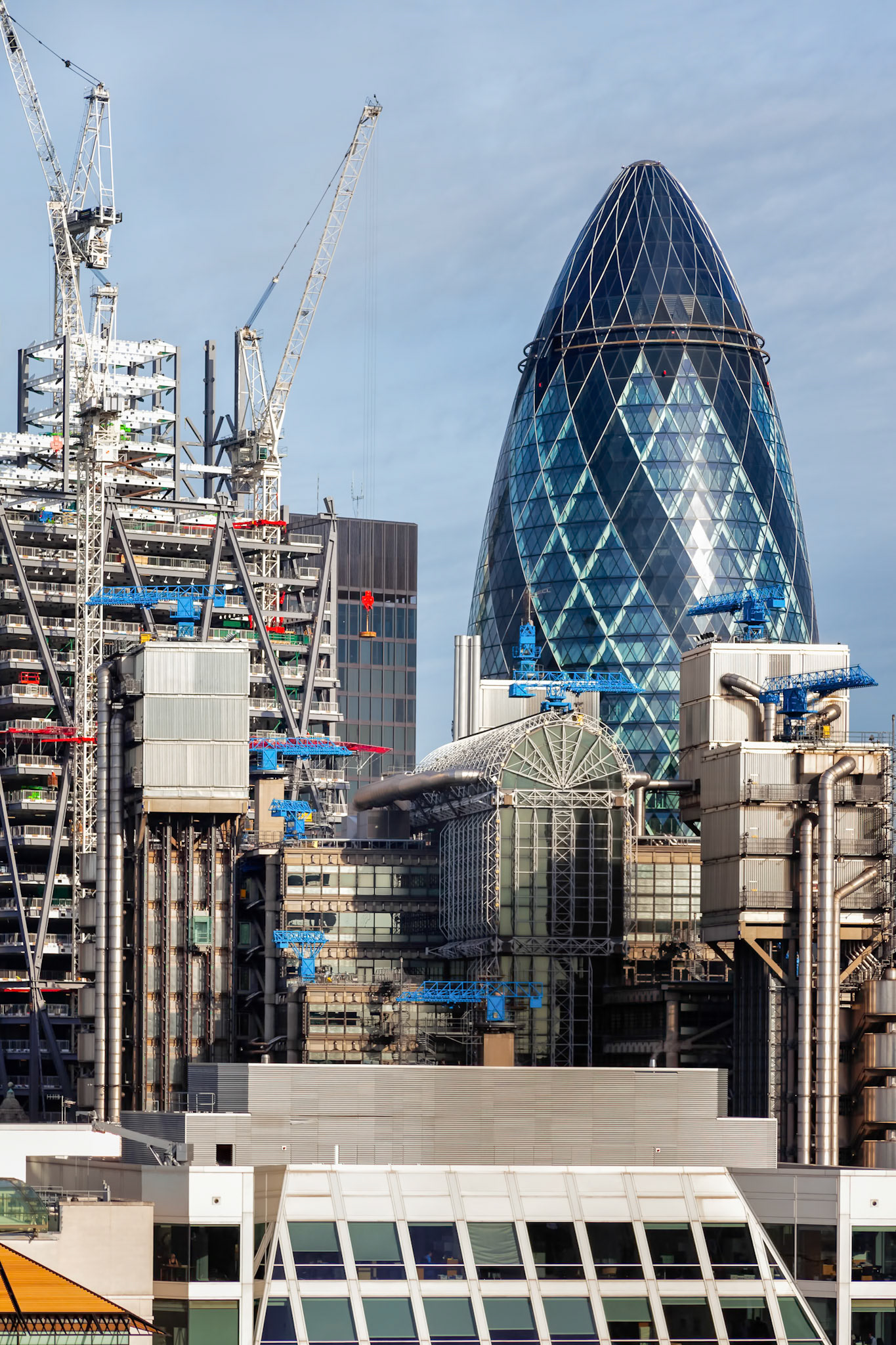 London Skyline as Seen from the Monument