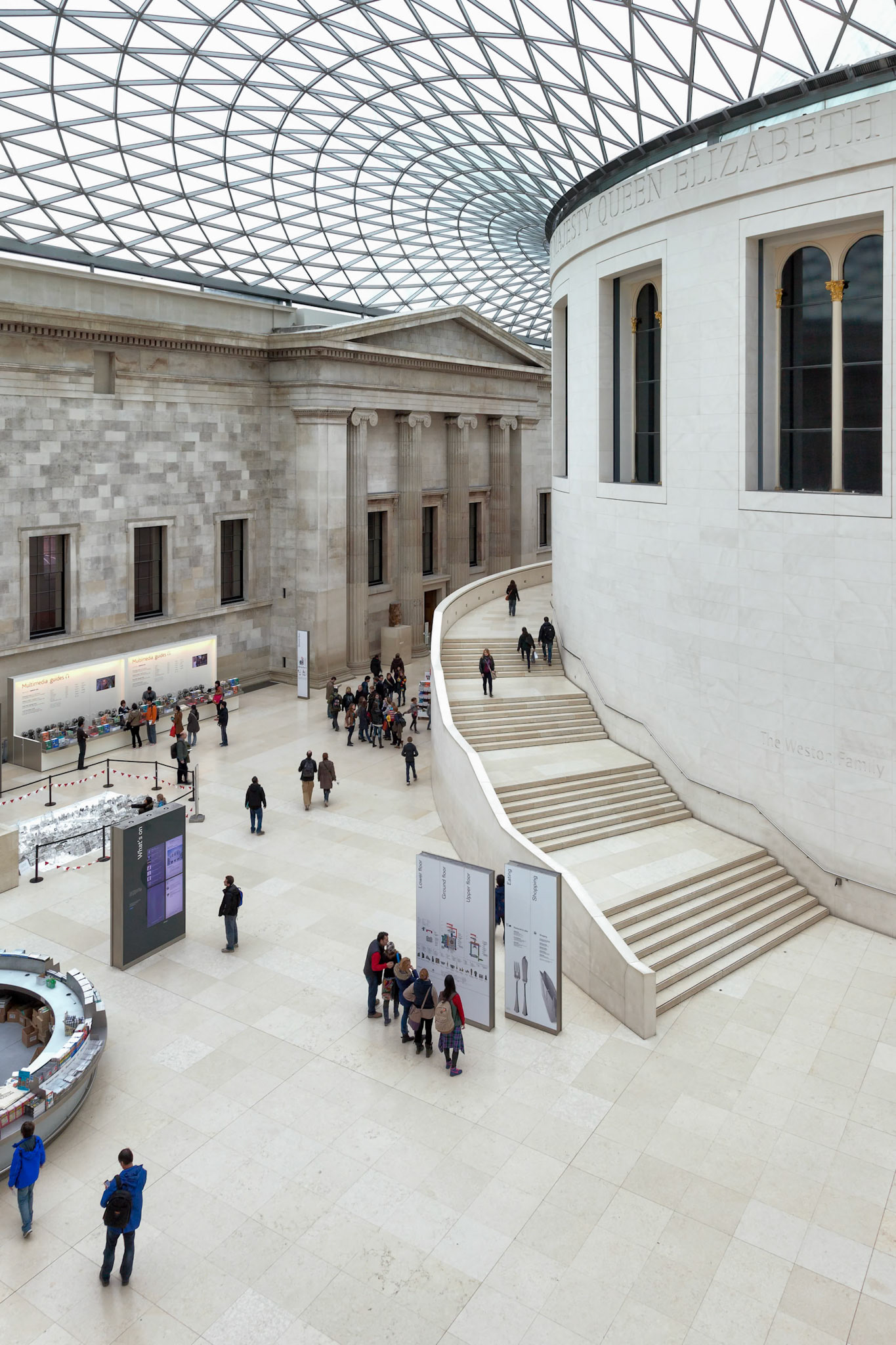 The Great Court at the British Museum