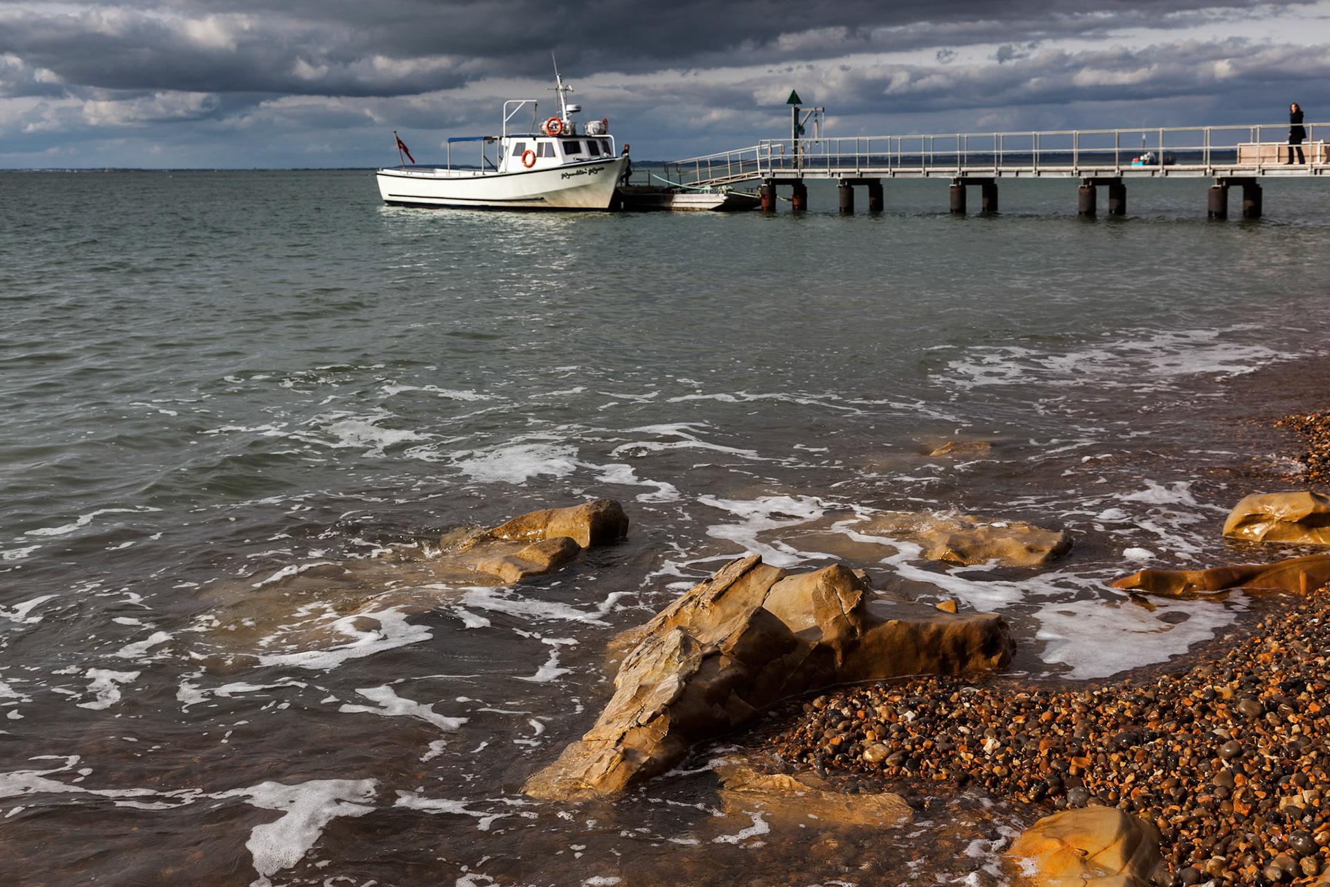 Pleasure Boat Operating from Alum Bay to the Needles Isle of Wight