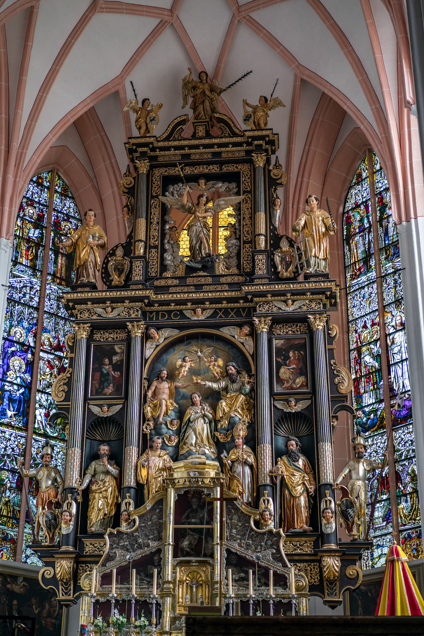 Interior View of The Collegiate Church of St Michael in Mondsee