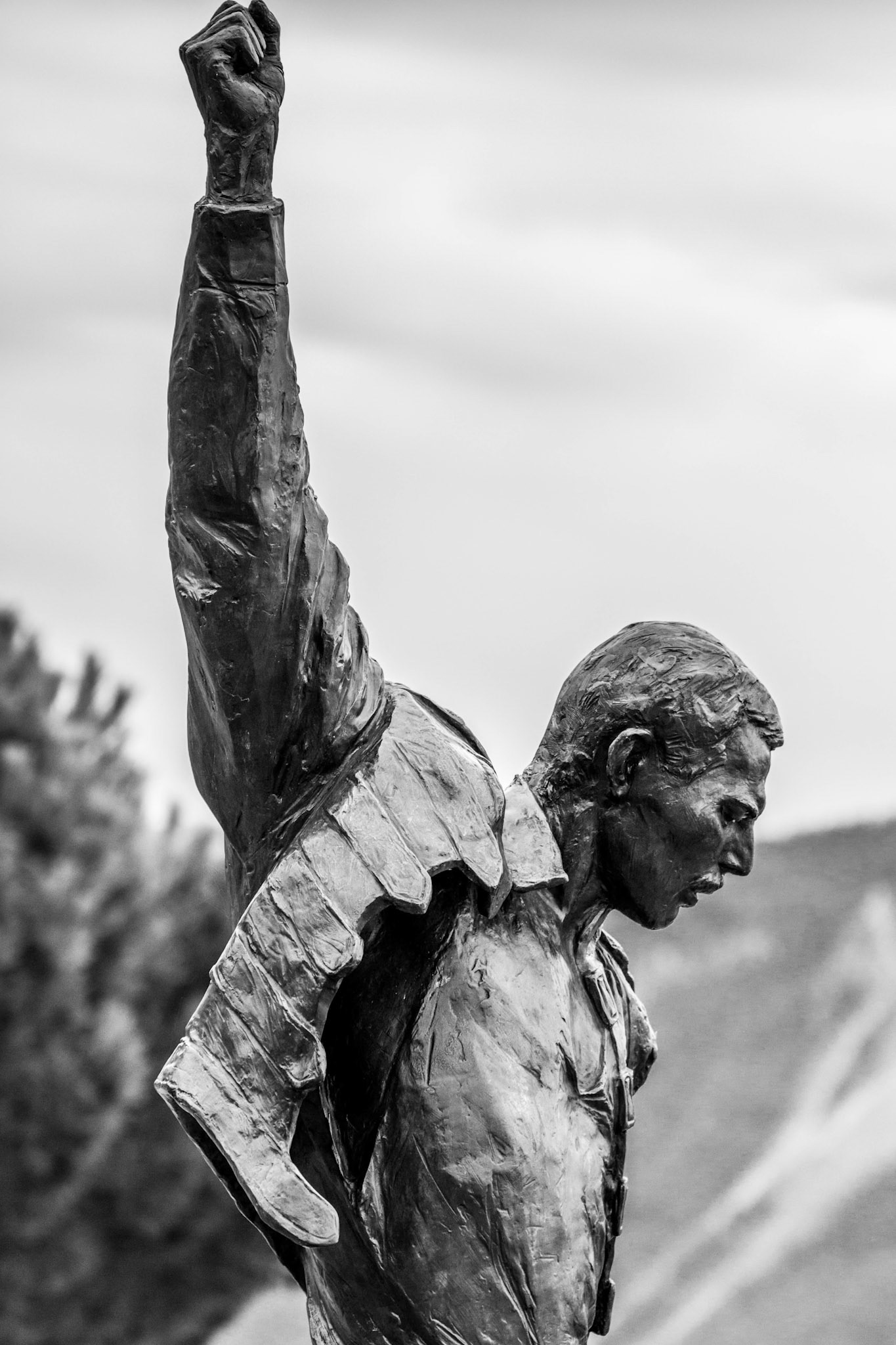 Statue of Freddie Mercury in Montreux