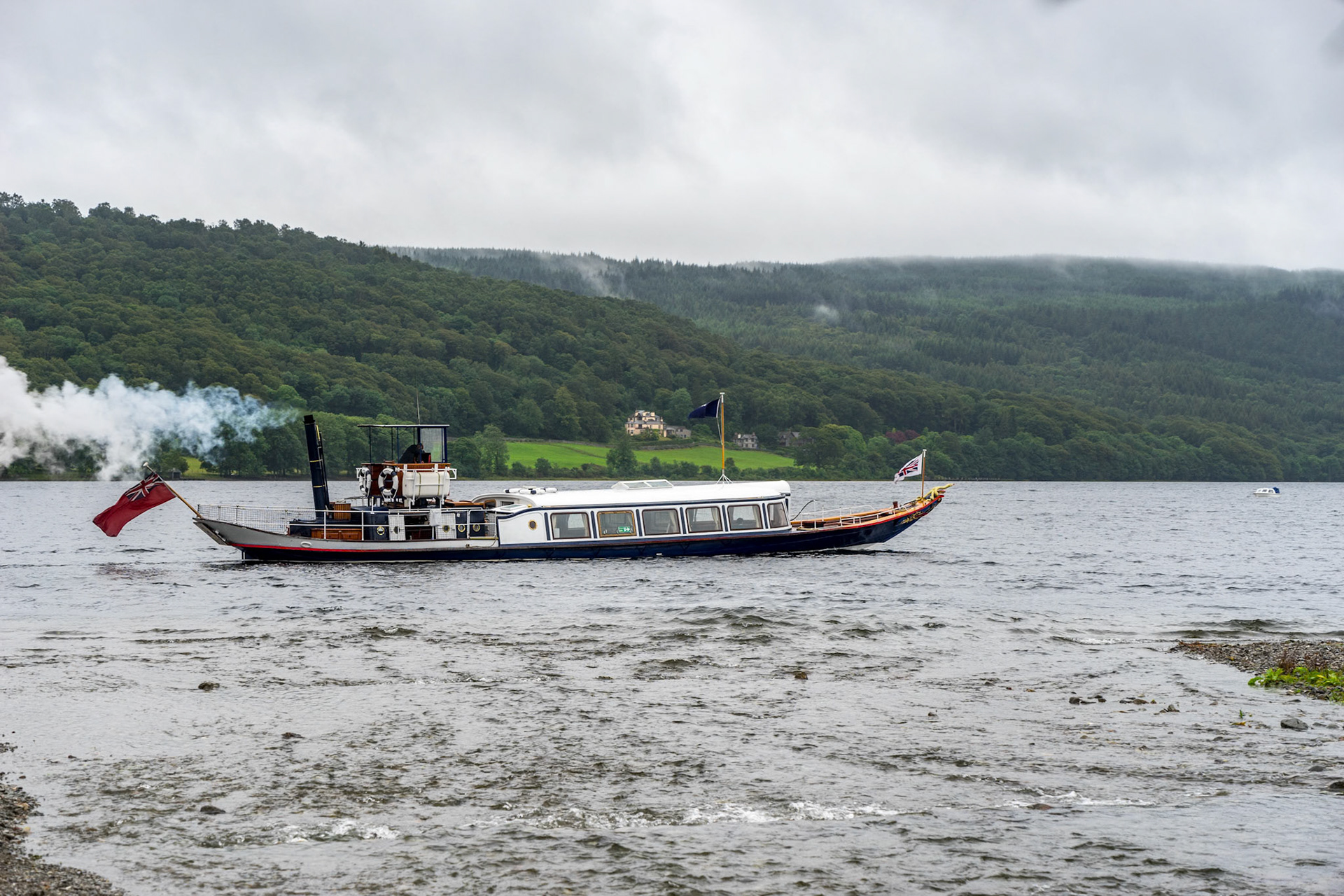 Steam Yacht Gondola on Coniston Water
