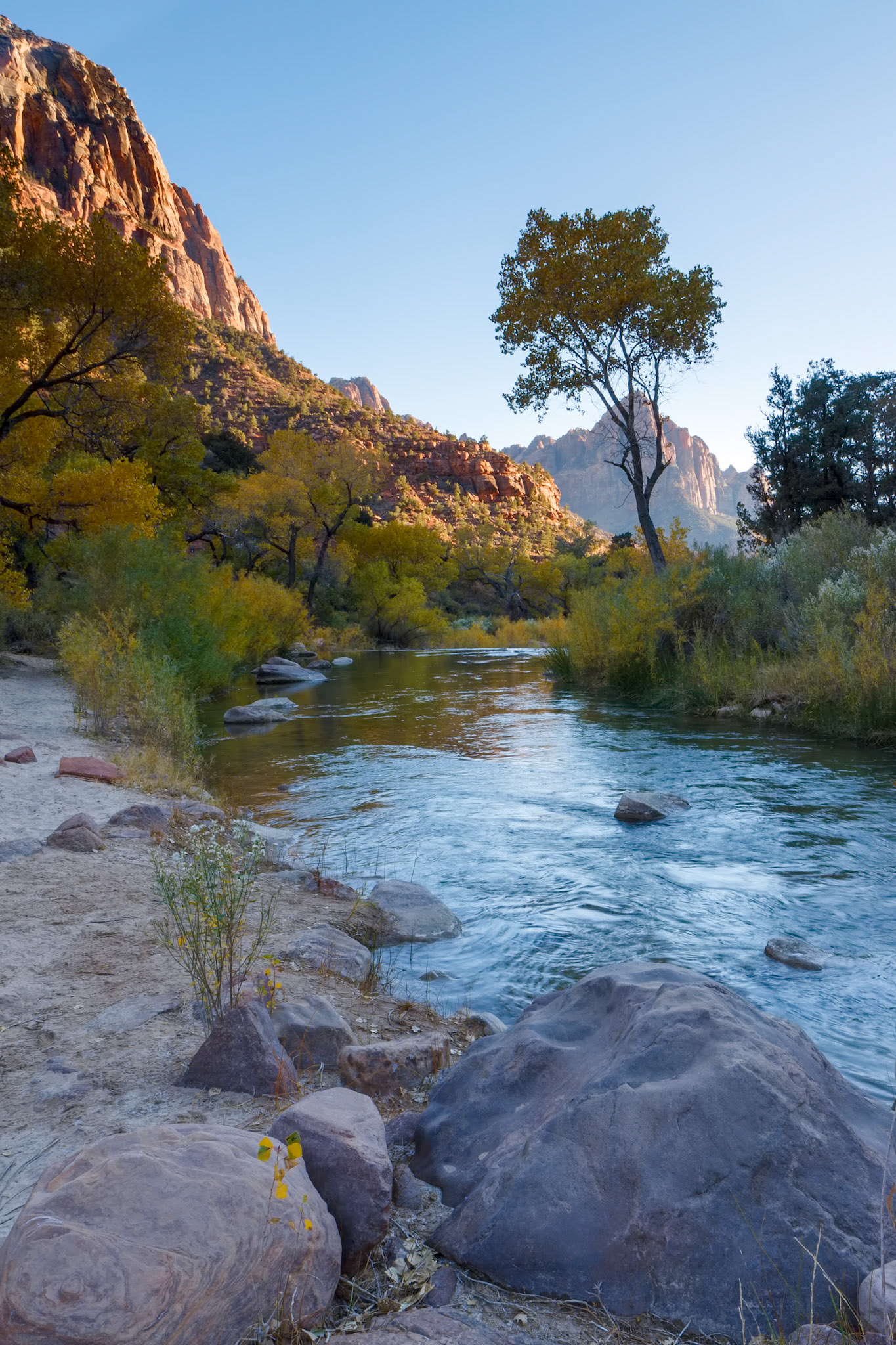 Late Afternoon at the Virgin River Valley