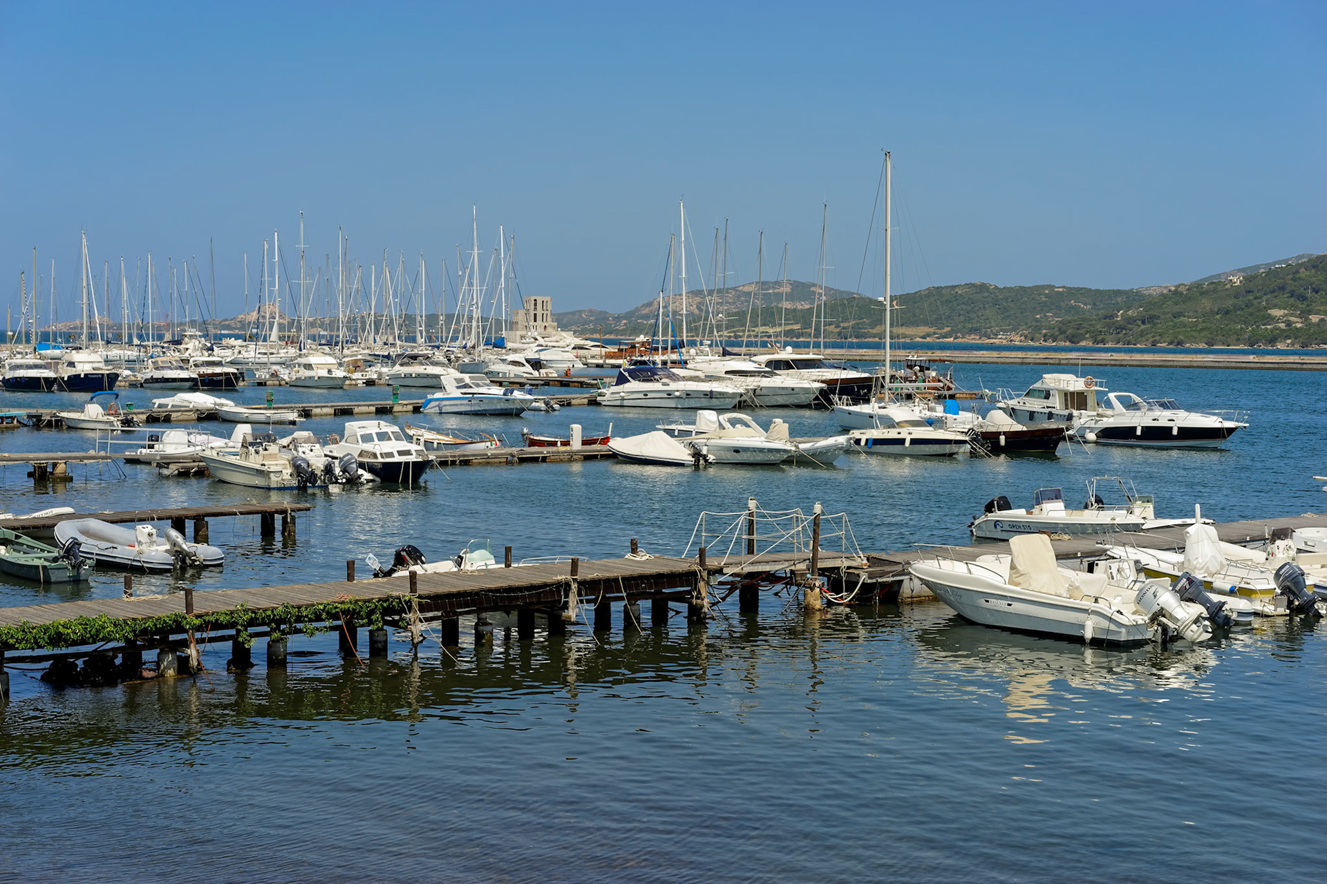 Marina at Cannigione Sardinia