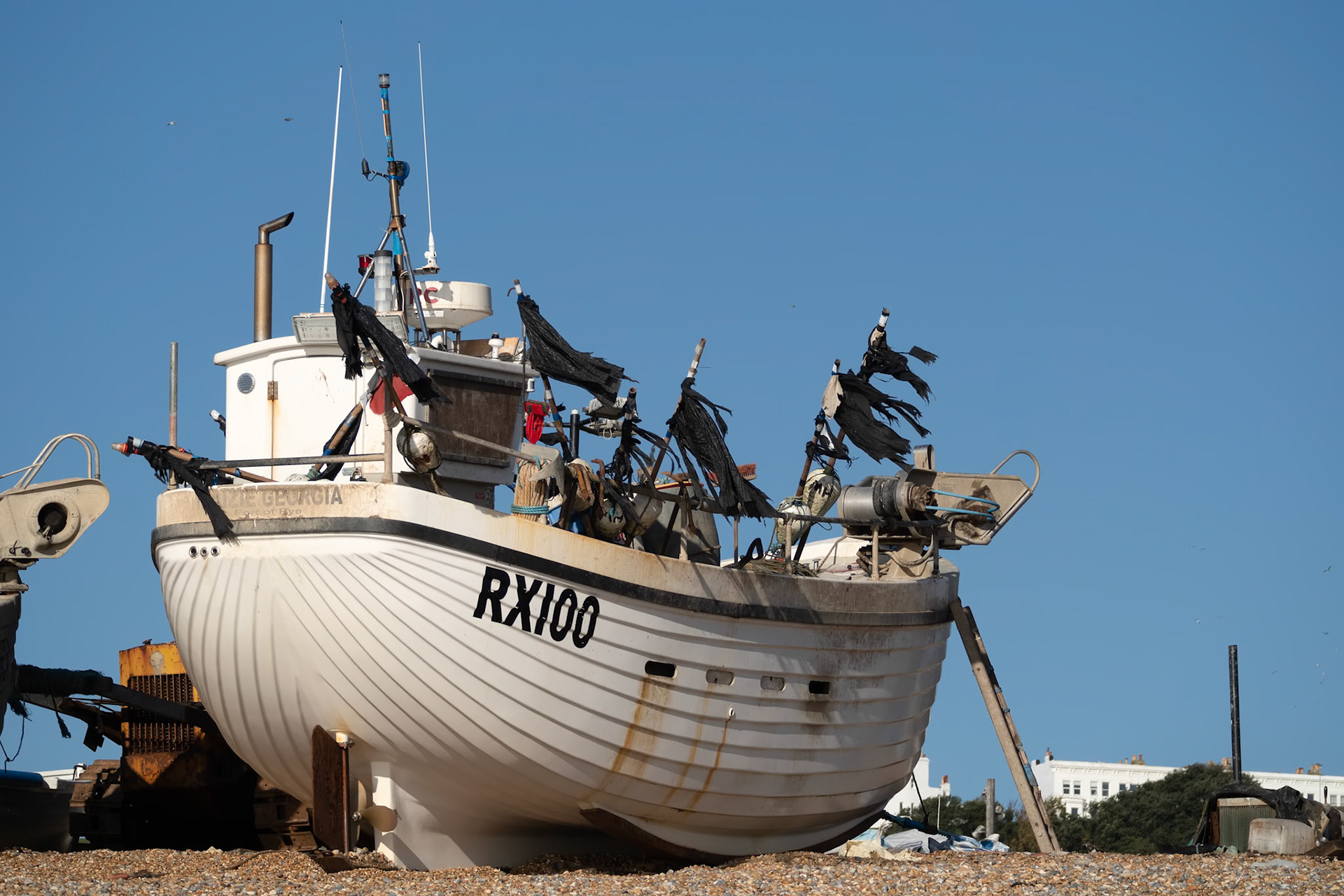 Fishing Boat on Hastings Beach