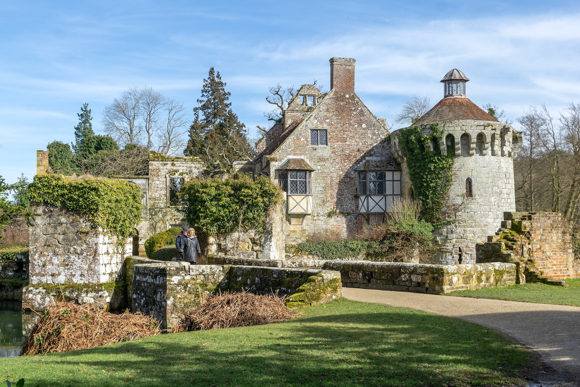 View of a Building on the Scotney Castle Estate