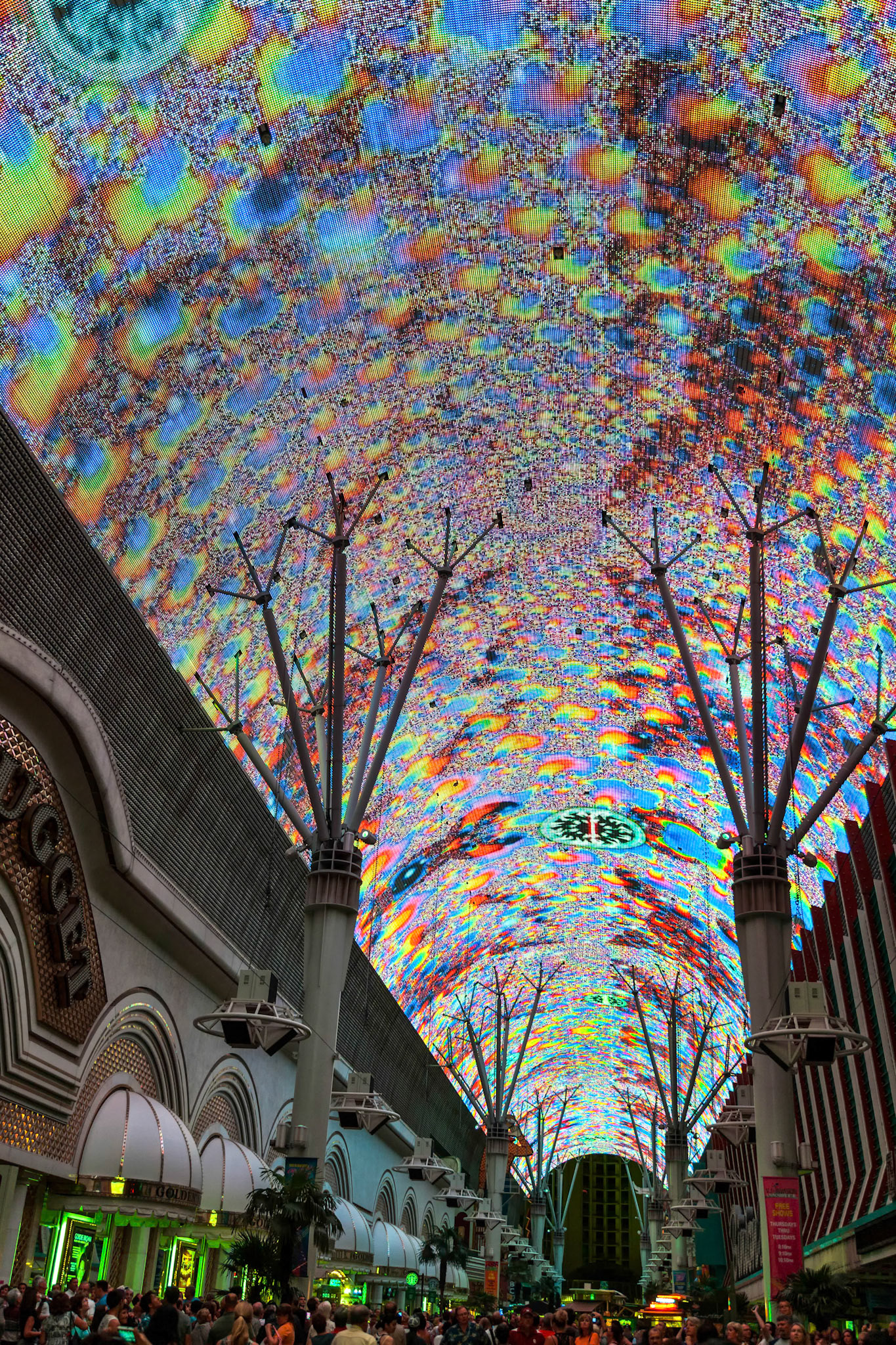 The Fremont Light Experience in Las Vegas