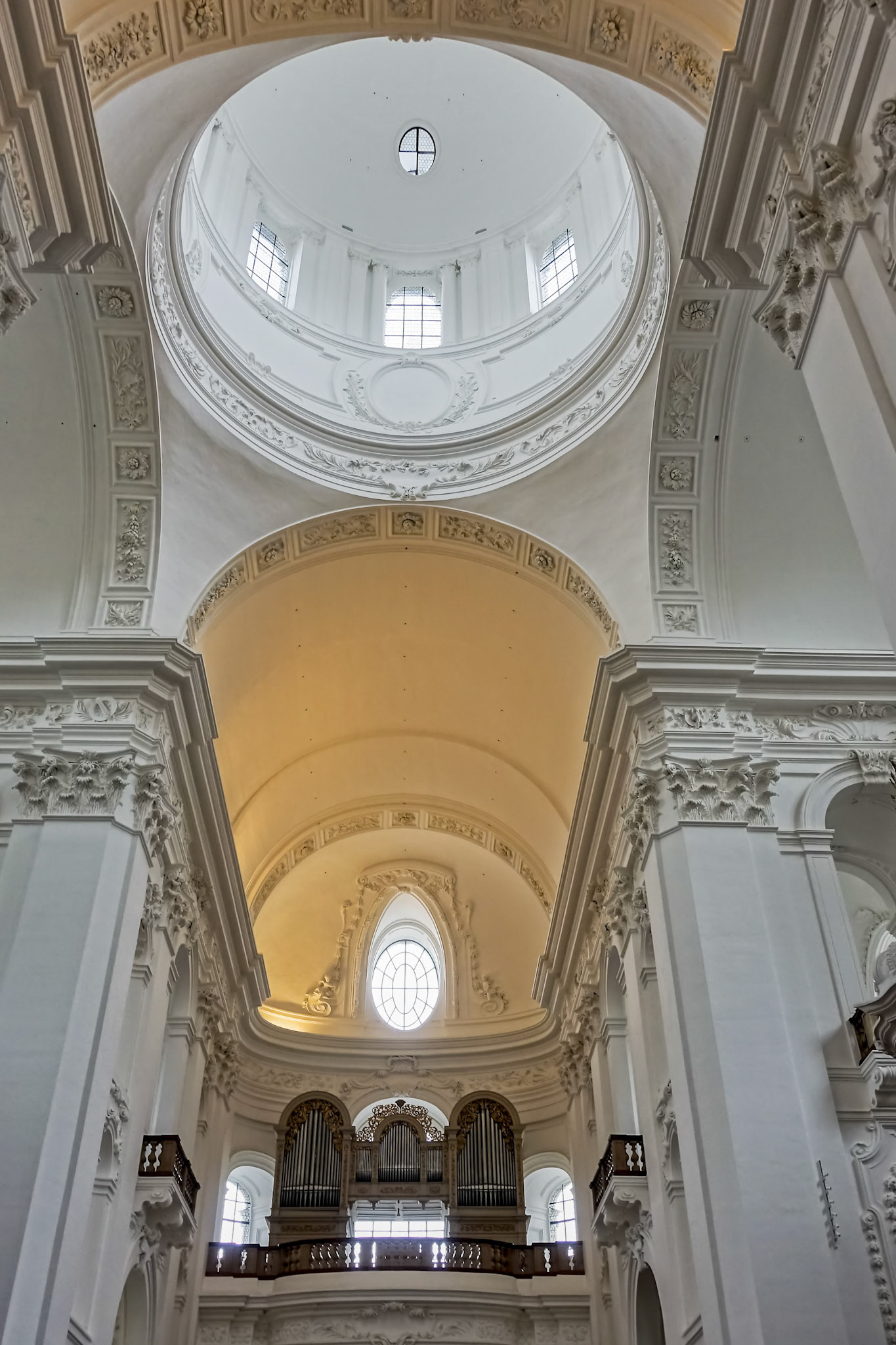 Interior View of the Collegiate Church in Salzburg